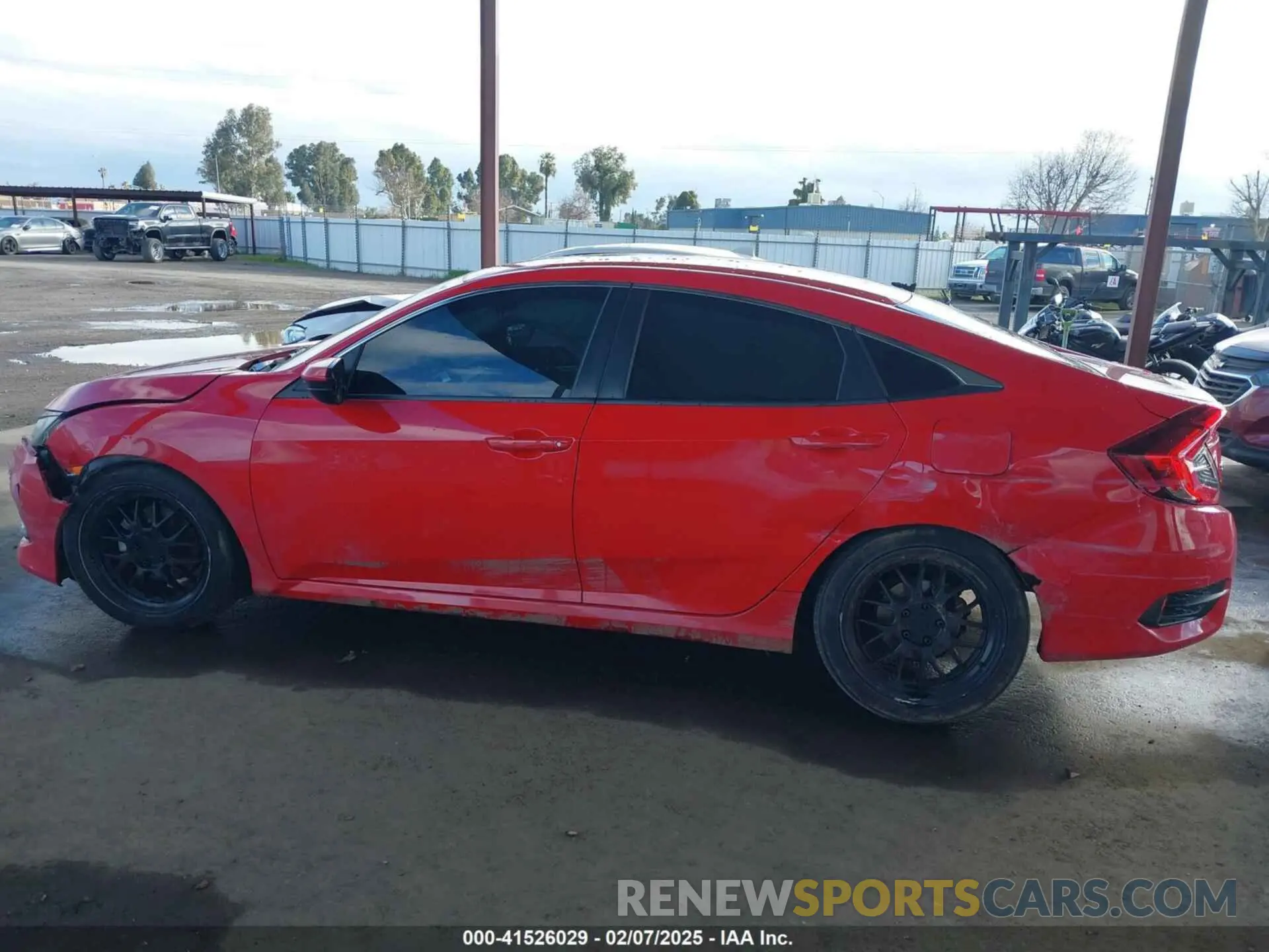 14 Photograph of a damaged car 2HGFC2F64KH501871 HONDA CIVIC 2019