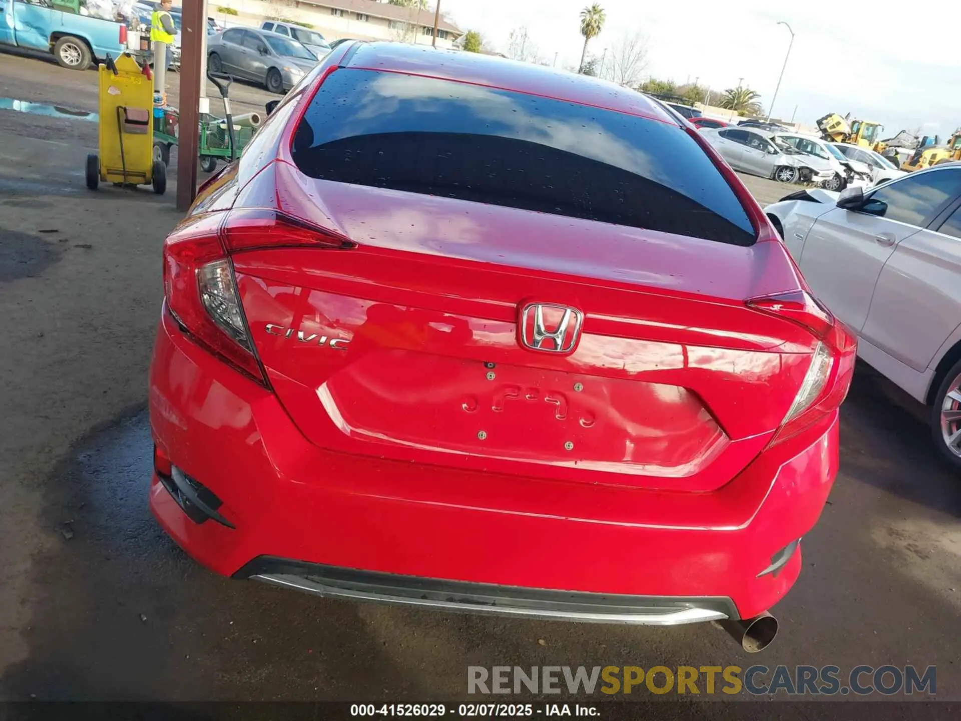 16 Photograph of a damaged car 2HGFC2F64KH501871 HONDA CIVIC 2019