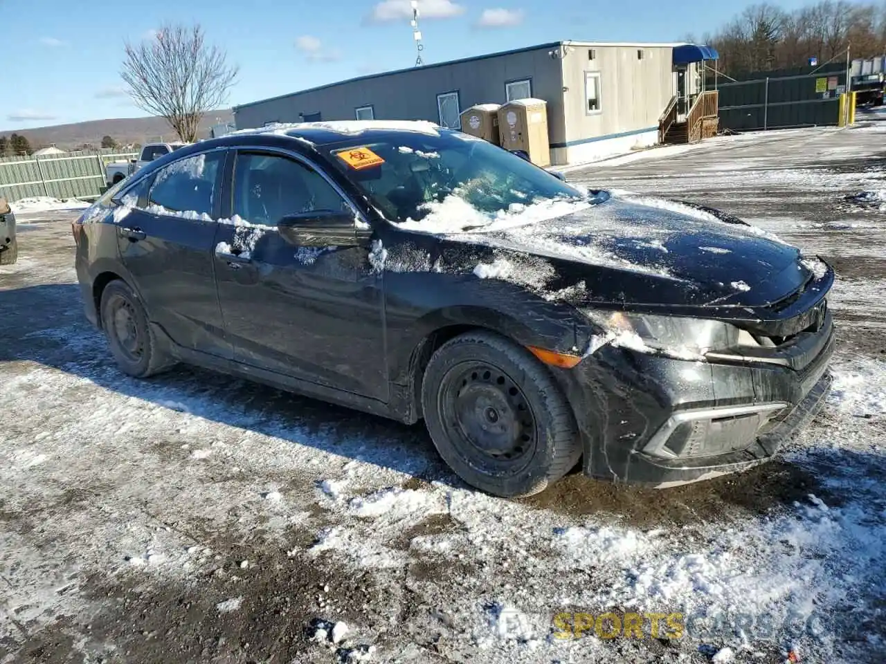 4 Photograph of a damaged car 2HGFC2F64KH510019 HONDA CIVIC 2019