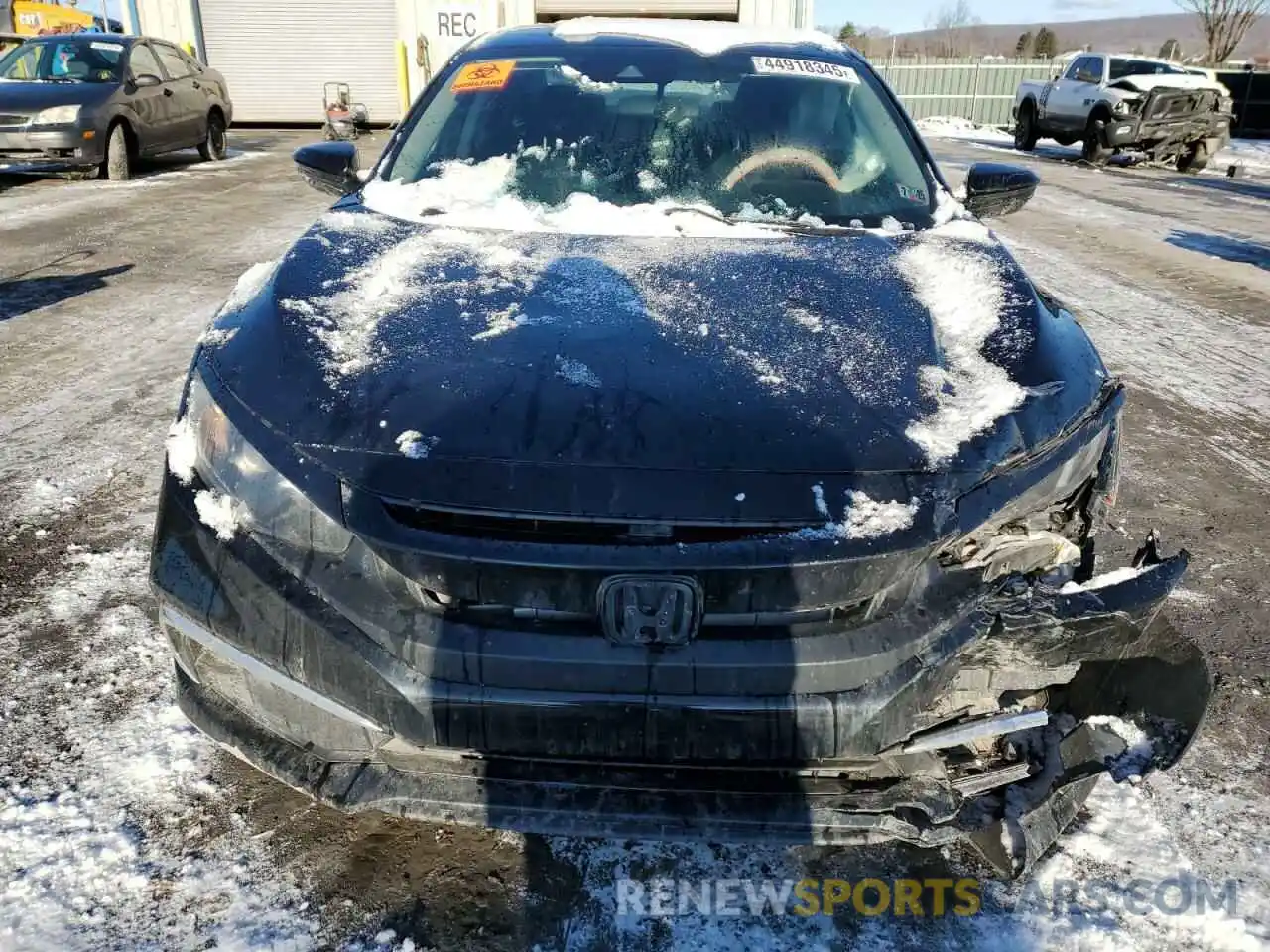 5 Photograph of a damaged car 2HGFC2F64KH510019 HONDA CIVIC 2019