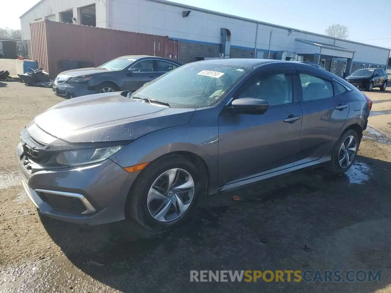 1 Photograph of a damaged car 2HGFC2F64KH513857 HONDA CIVIC 2019