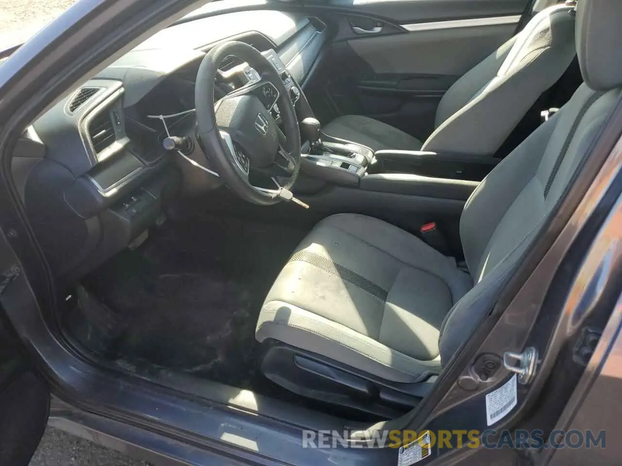 7 Photograph of a damaged car 2HGFC2F64KH513857 HONDA CIVIC 2019