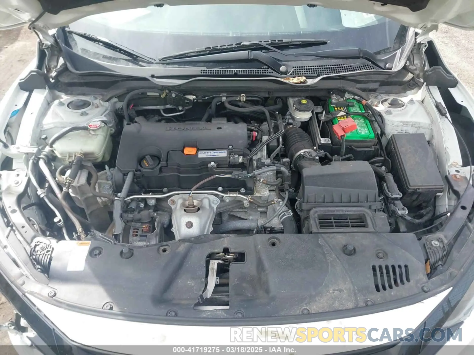 10 Photograph of a damaged car 2HGFC2F64KH518735 HONDA CIVIC 2019