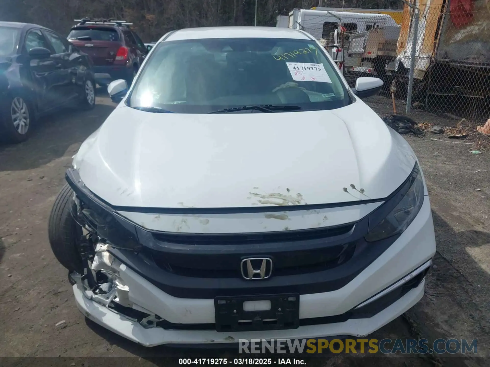 12 Photograph of a damaged car 2HGFC2F64KH518735 HONDA CIVIC 2019