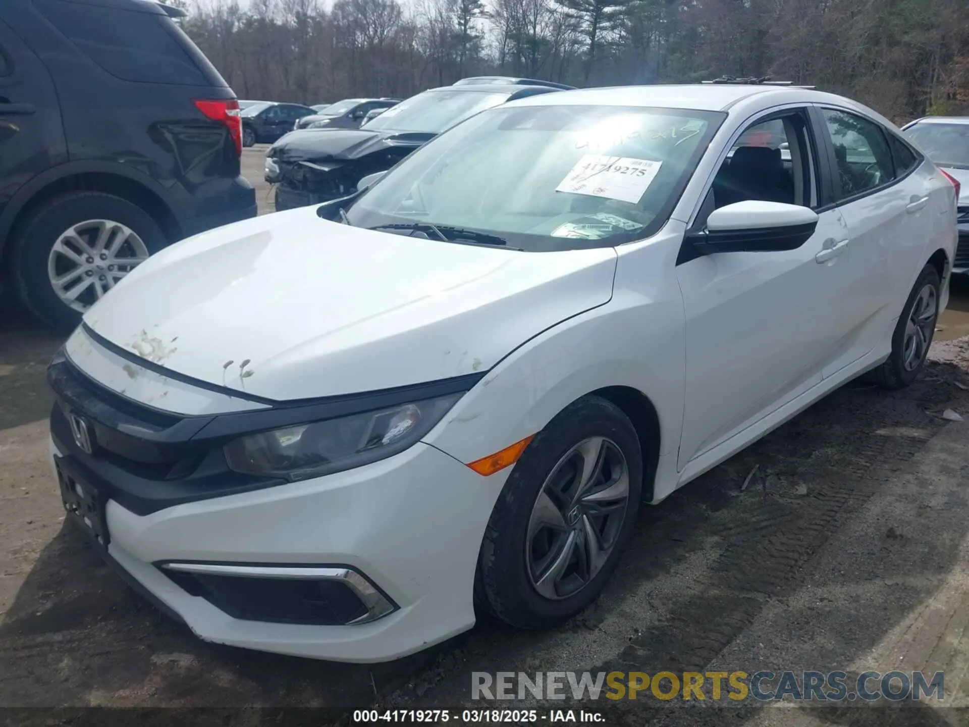 2 Photograph of a damaged car 2HGFC2F64KH518735 HONDA CIVIC 2019