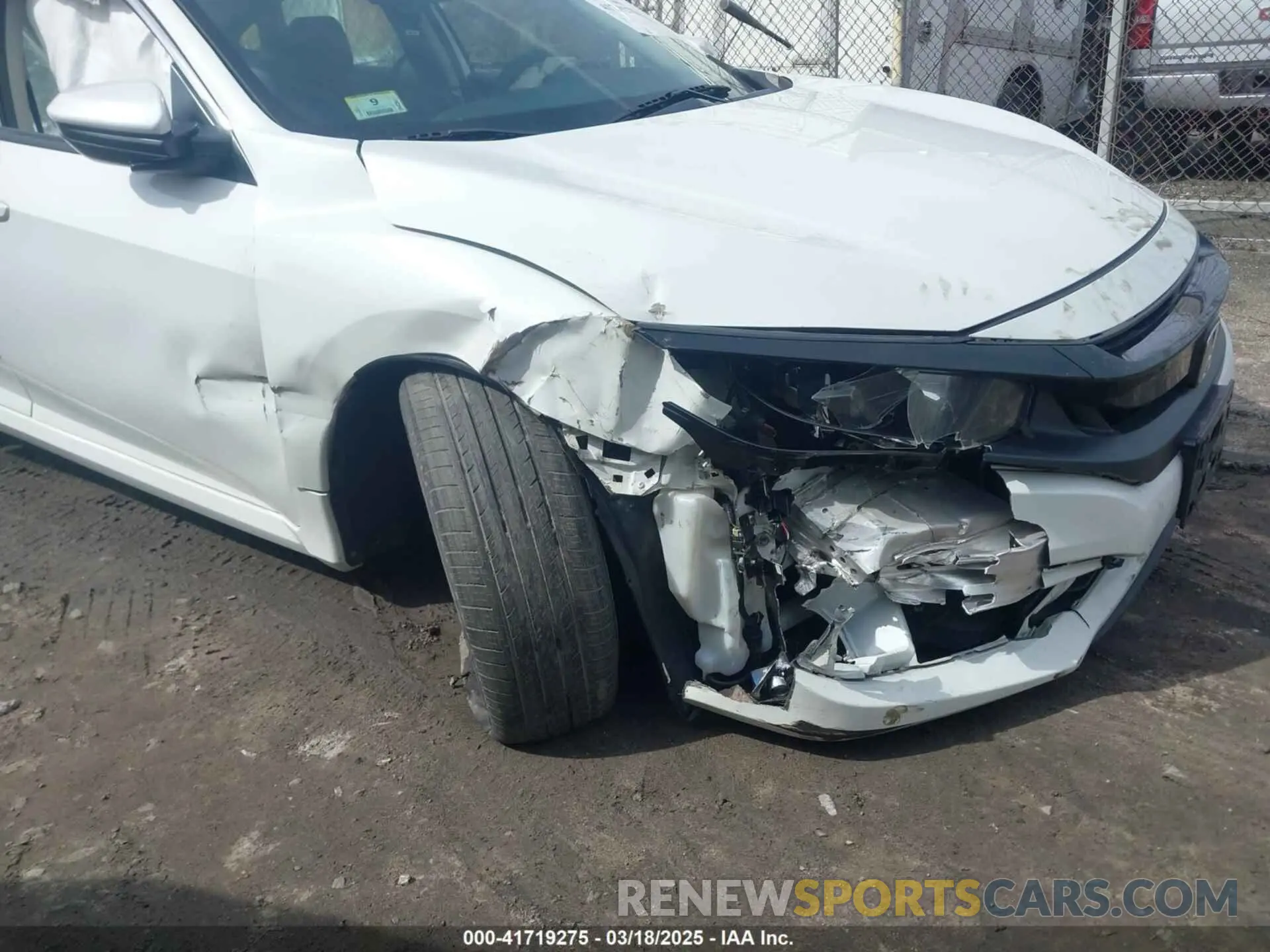 6 Photograph of a damaged car 2HGFC2F64KH518735 HONDA CIVIC 2019