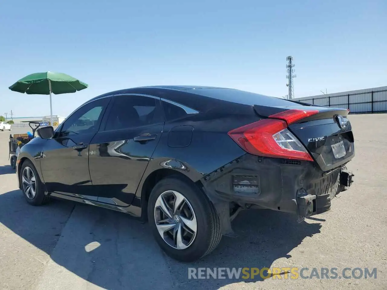 2 Photograph of a damaged car 2HGFC2F64KH529539 HONDA CIVIC 2019