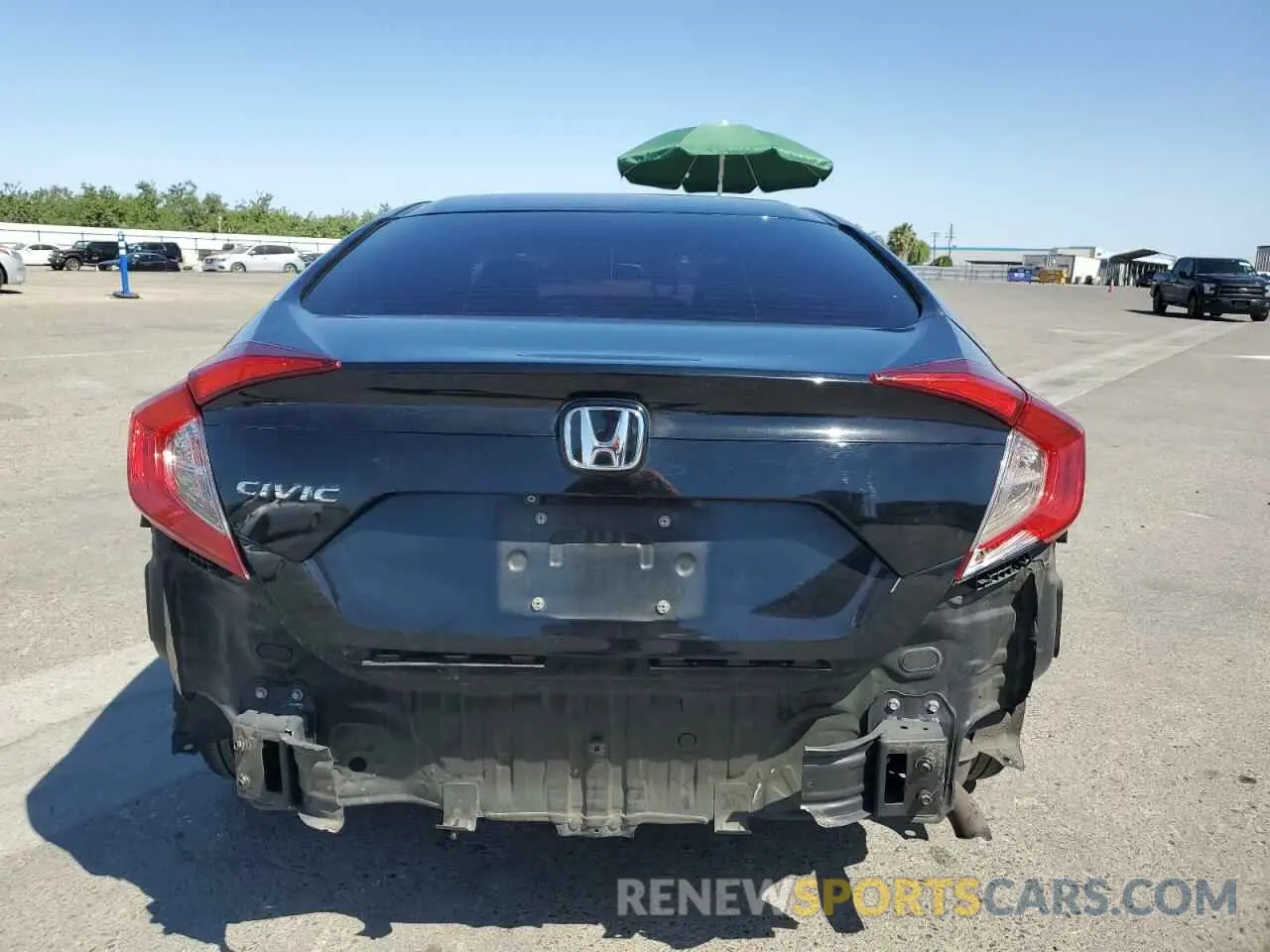 6 Photograph of a damaged car 2HGFC2F64KH529539 HONDA CIVIC 2019