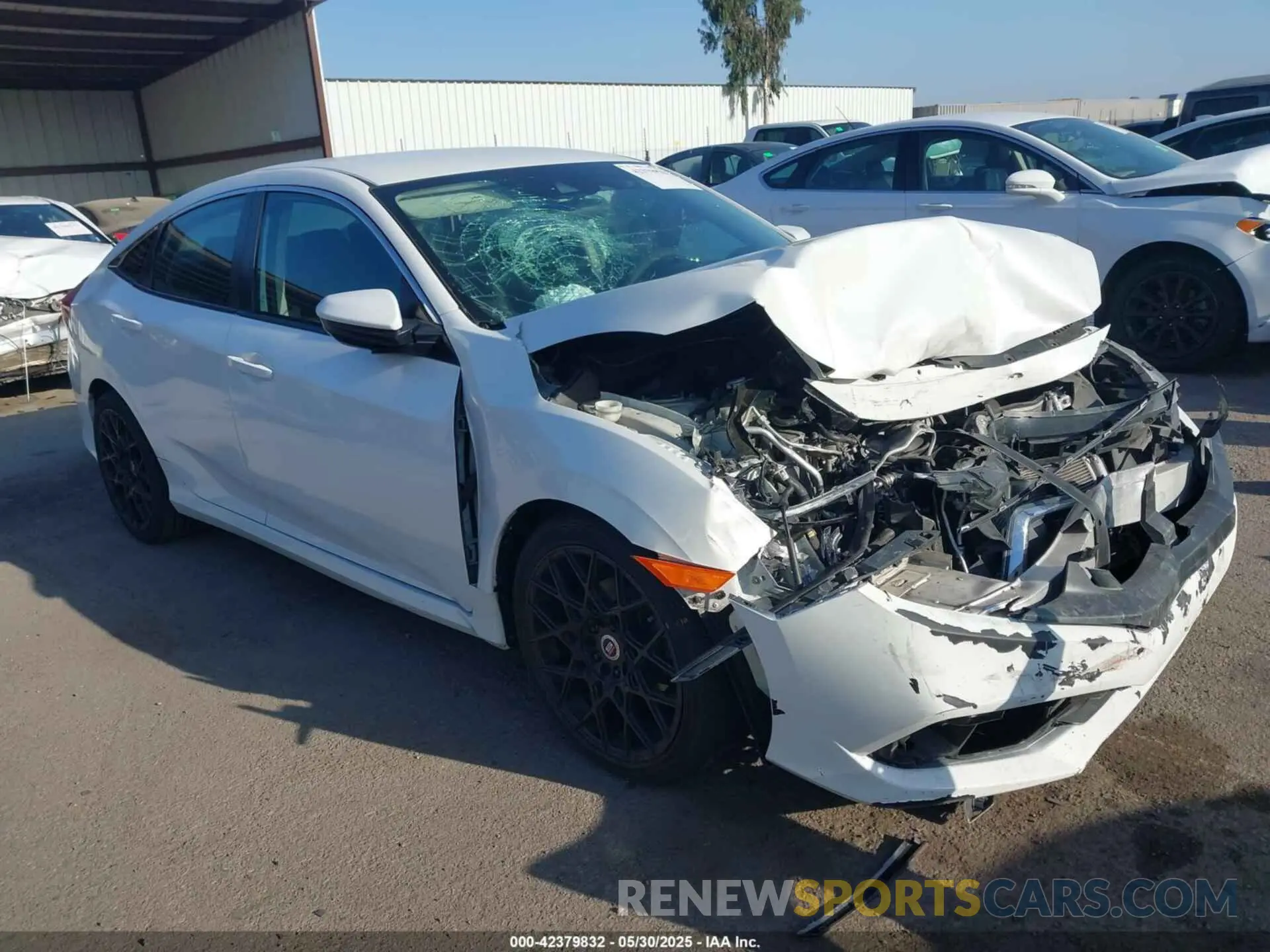 1 Photograph of a damaged car 2HGFC2F64KH531937 HONDA CIVIC 2019