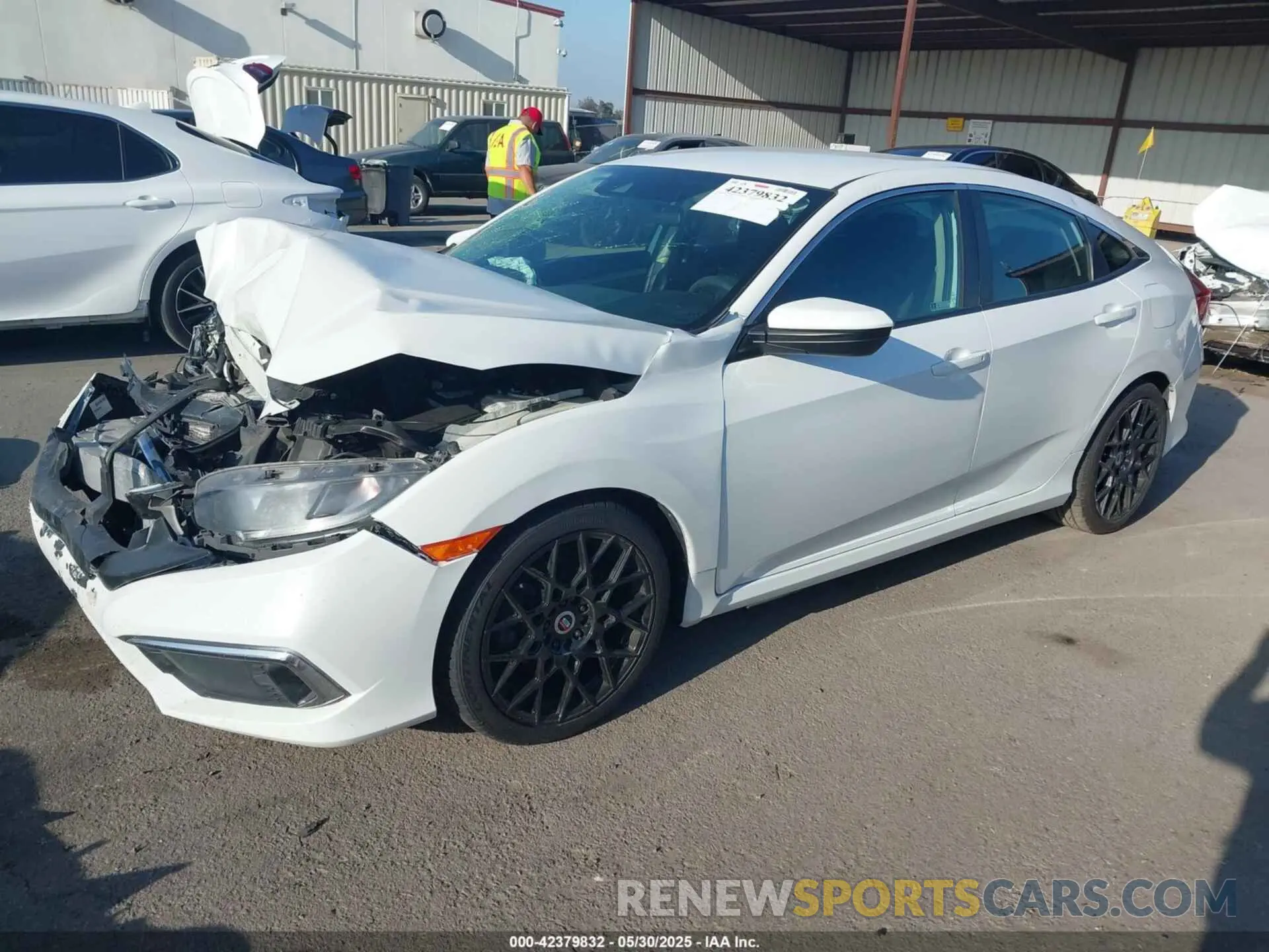 2 Photograph of a damaged car 2HGFC2F64KH531937 HONDA CIVIC 2019