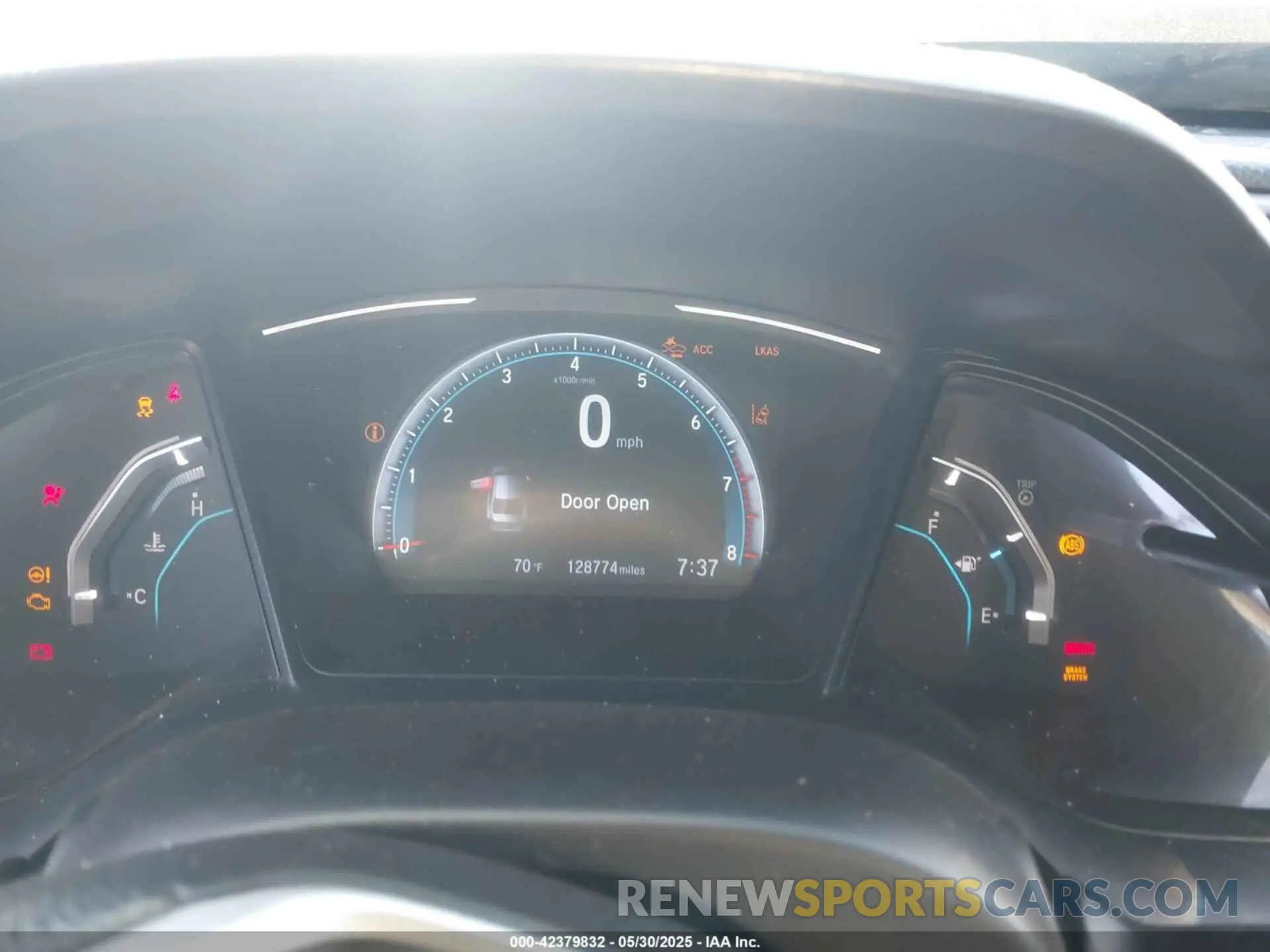 7 Photograph of a damaged car 2HGFC2F64KH531937 HONDA CIVIC 2019