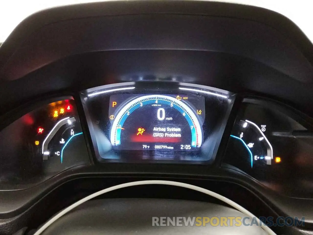 9 Photograph of a damaged car 2HGFC2F64KH534322 HONDA CIVIC 2019