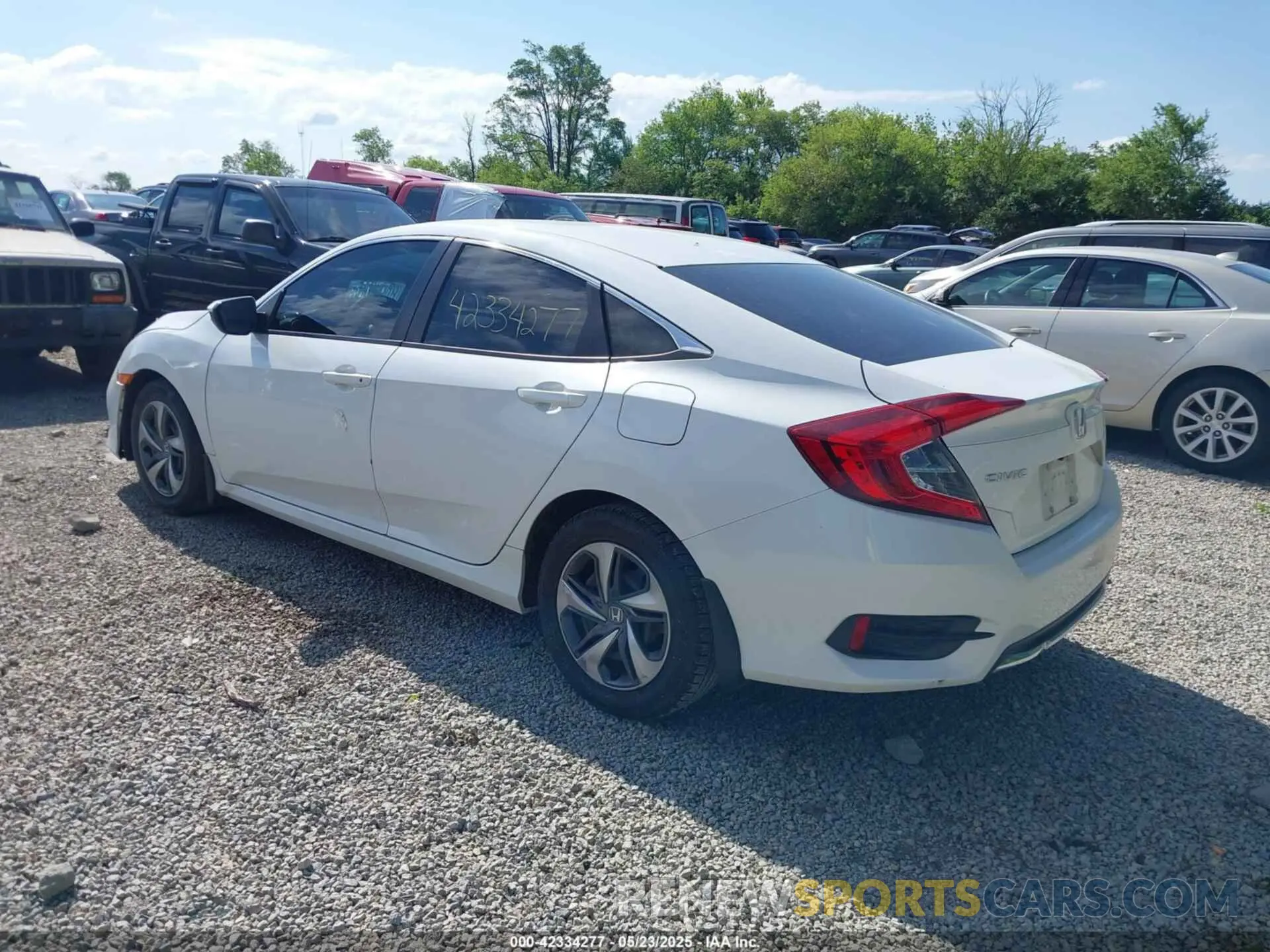 3 Photograph of a damaged car 2HGFC2F64KH548219 HONDA CIVIC 2019
