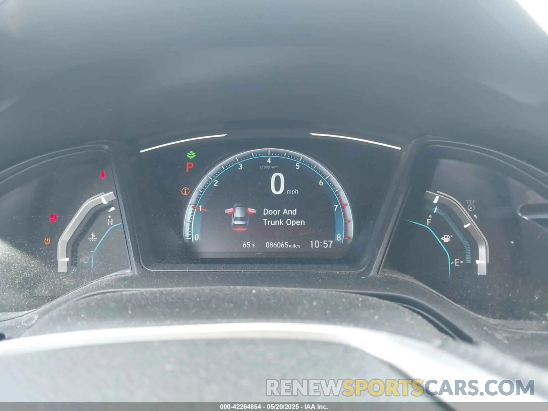 7 Photograph of a damaged car 2HGFC2F64KH552013 HONDA CIVIC 2019