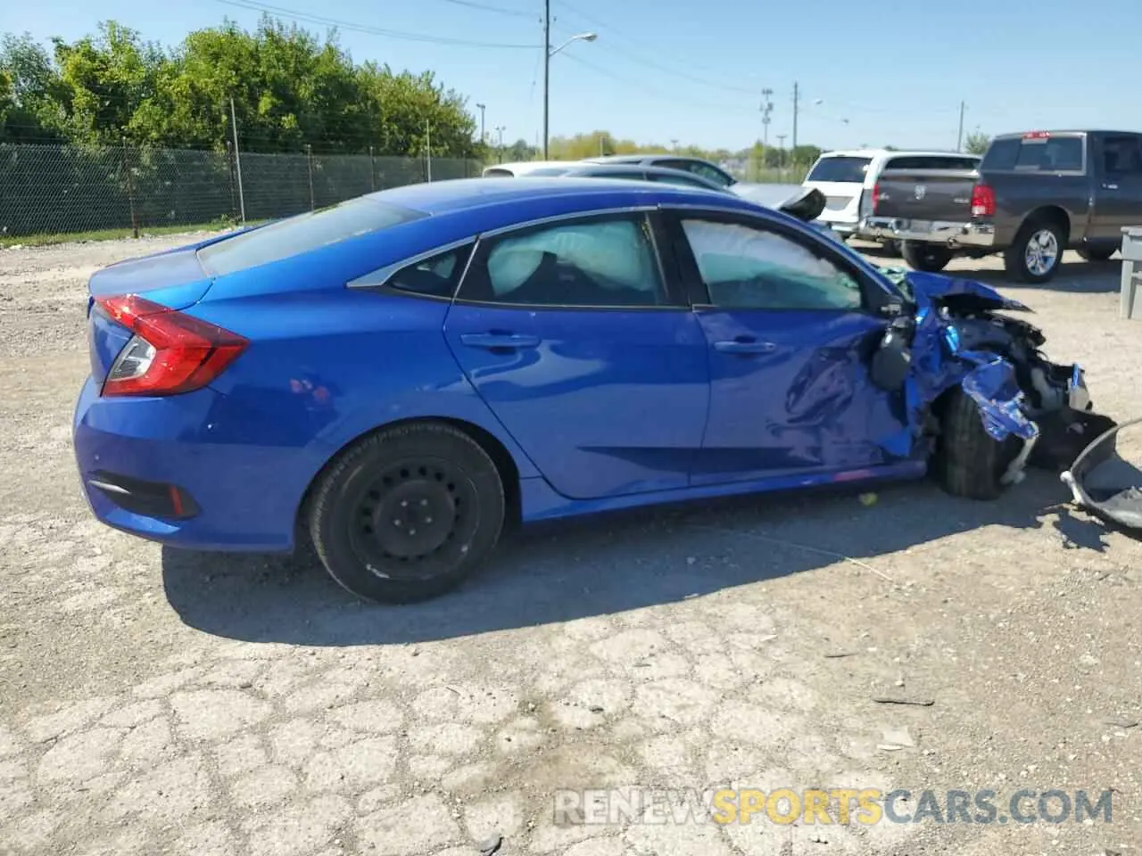 3 Photograph of a damaged car 2HGFC2F64KH569572 HONDA CIVIC 2019