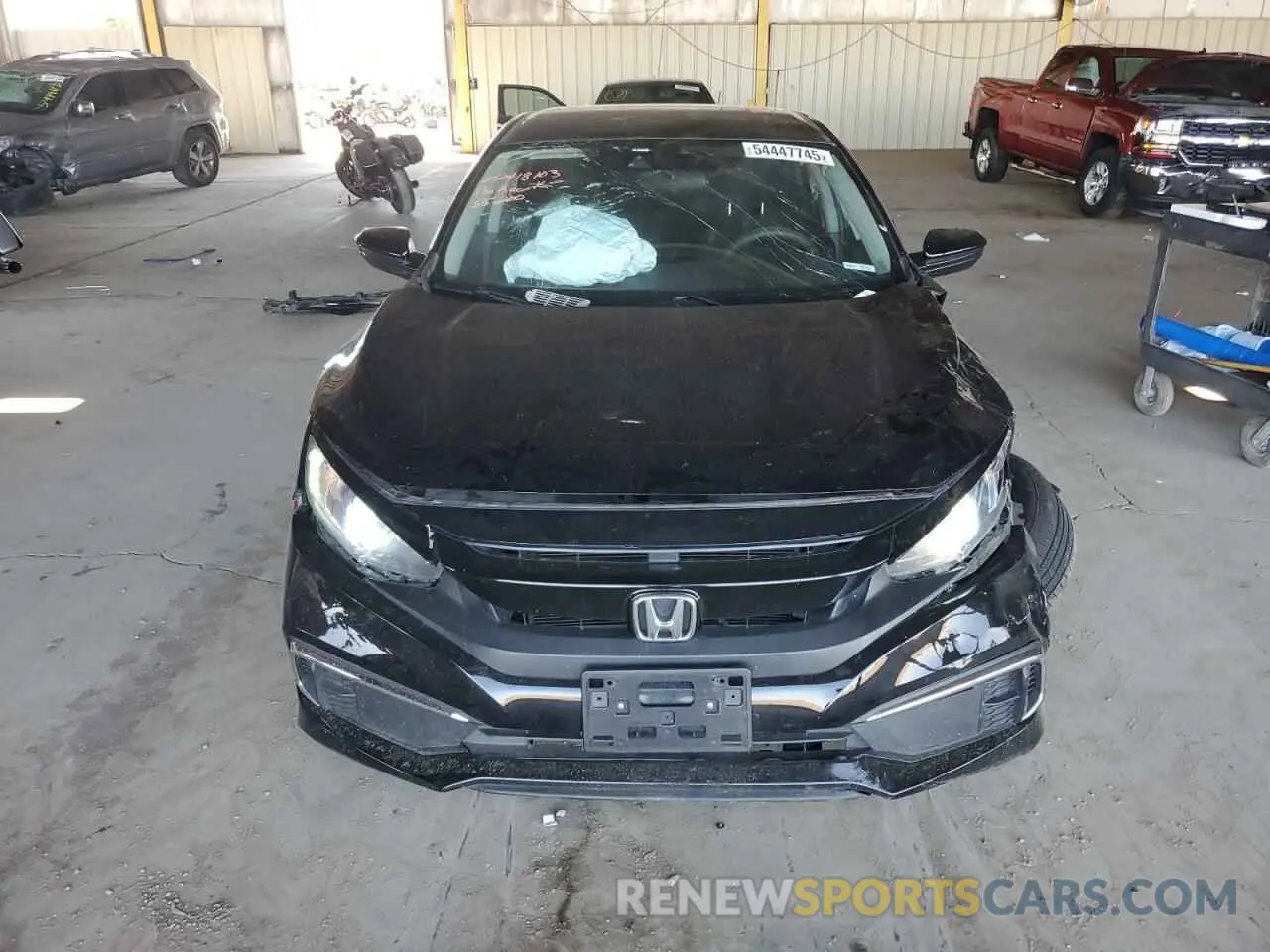 5 Photograph of a damaged car 2HGFC2F64KH590924 HONDA CIVIC 2019