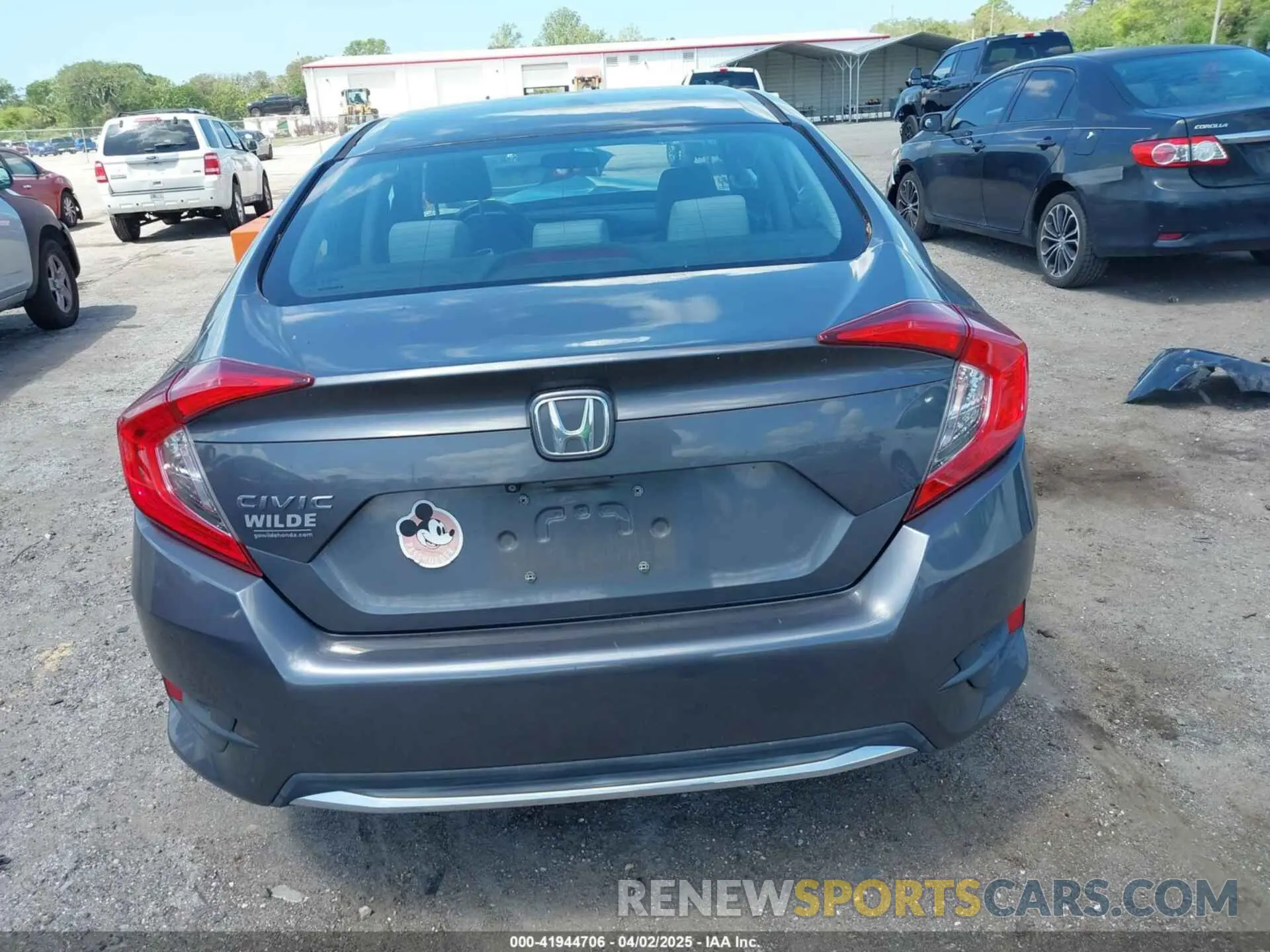 16 Photograph of a damaged car 2HGFC2F64KH596741 HONDA CIVIC 2019