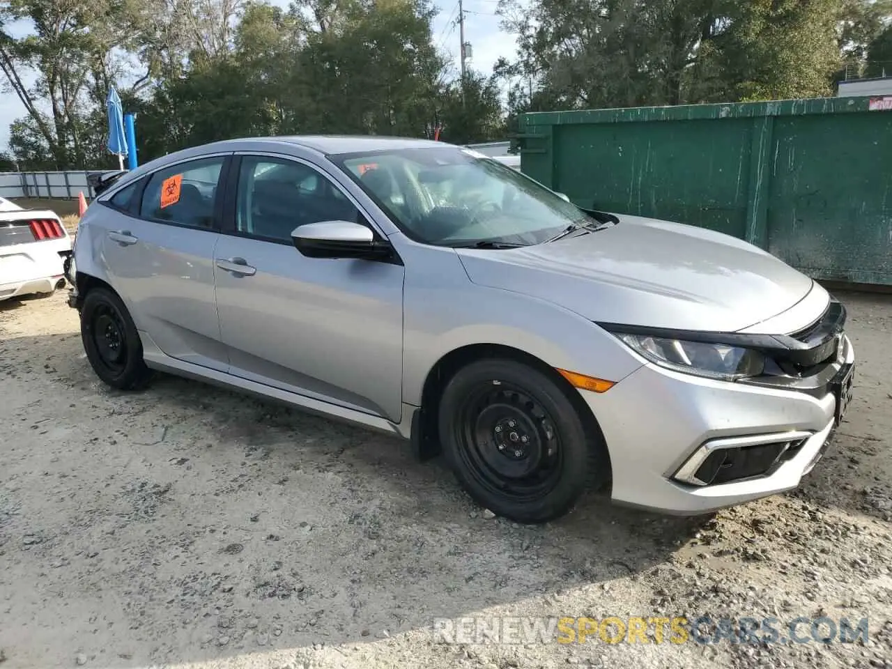 4 Photograph of a damaged car 2HGFC2F64KH598215 HONDA CIVIC 2019