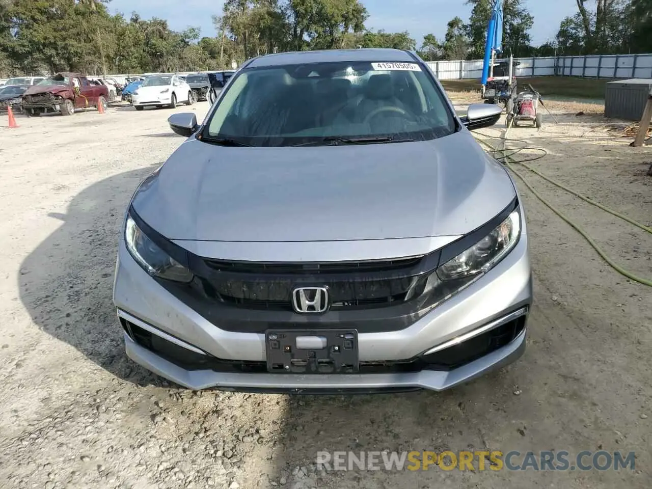 5 Photograph of a damaged car 2HGFC2F64KH598215 HONDA CIVIC 2019