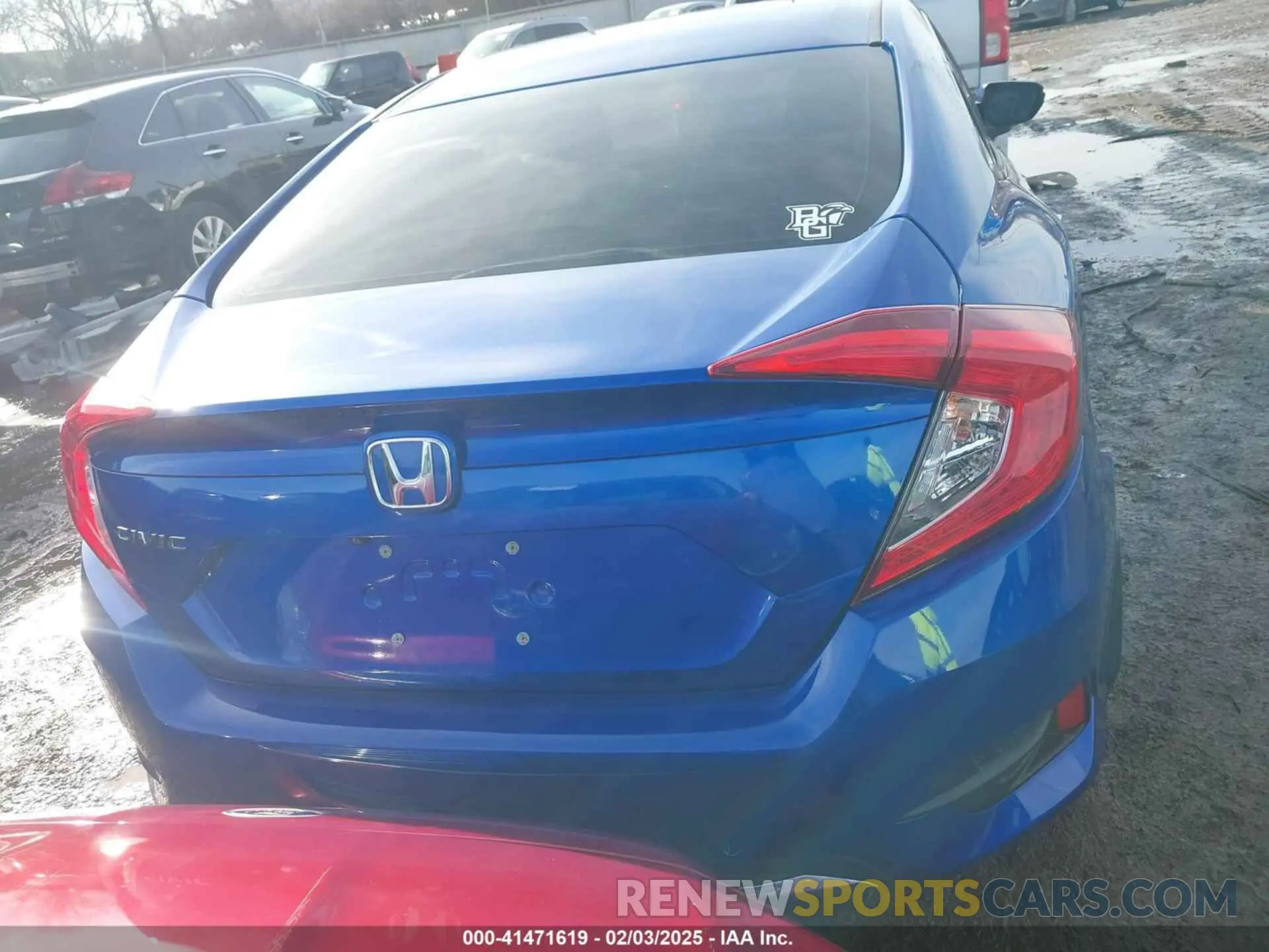 16 Photograph of a damaged car 2HGFC2F64KH600092 HONDA CIVIC 2019