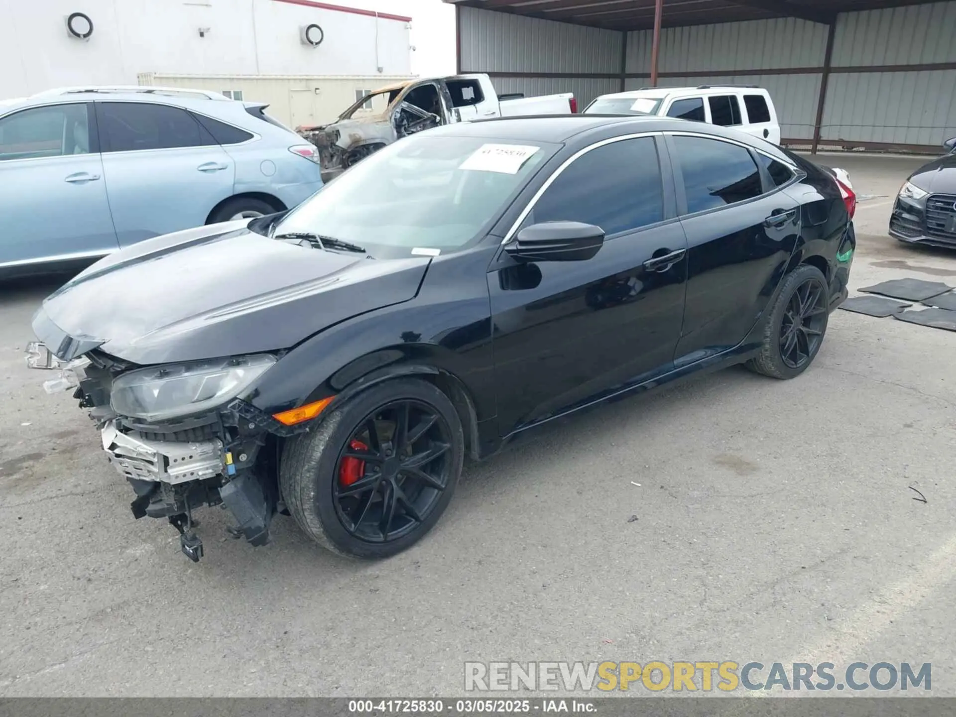 2 Photograph of a damaged car 2HGFC2F65KH520171 HONDA CIVIC 2019
