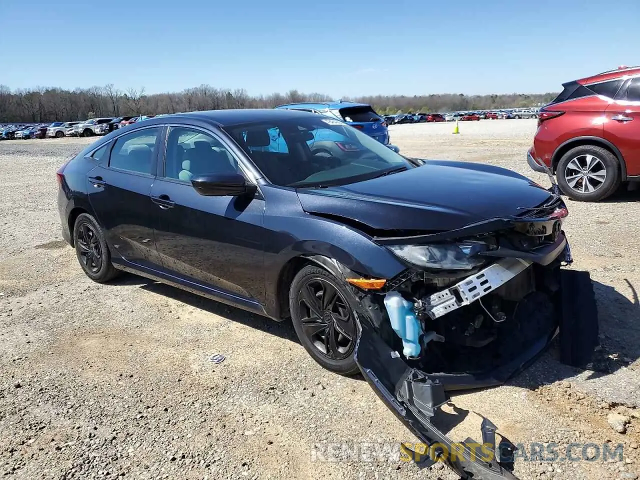 4 Photograph of a damaged car 2HGFC2F65KH525466 HONDA CIVIC 2019