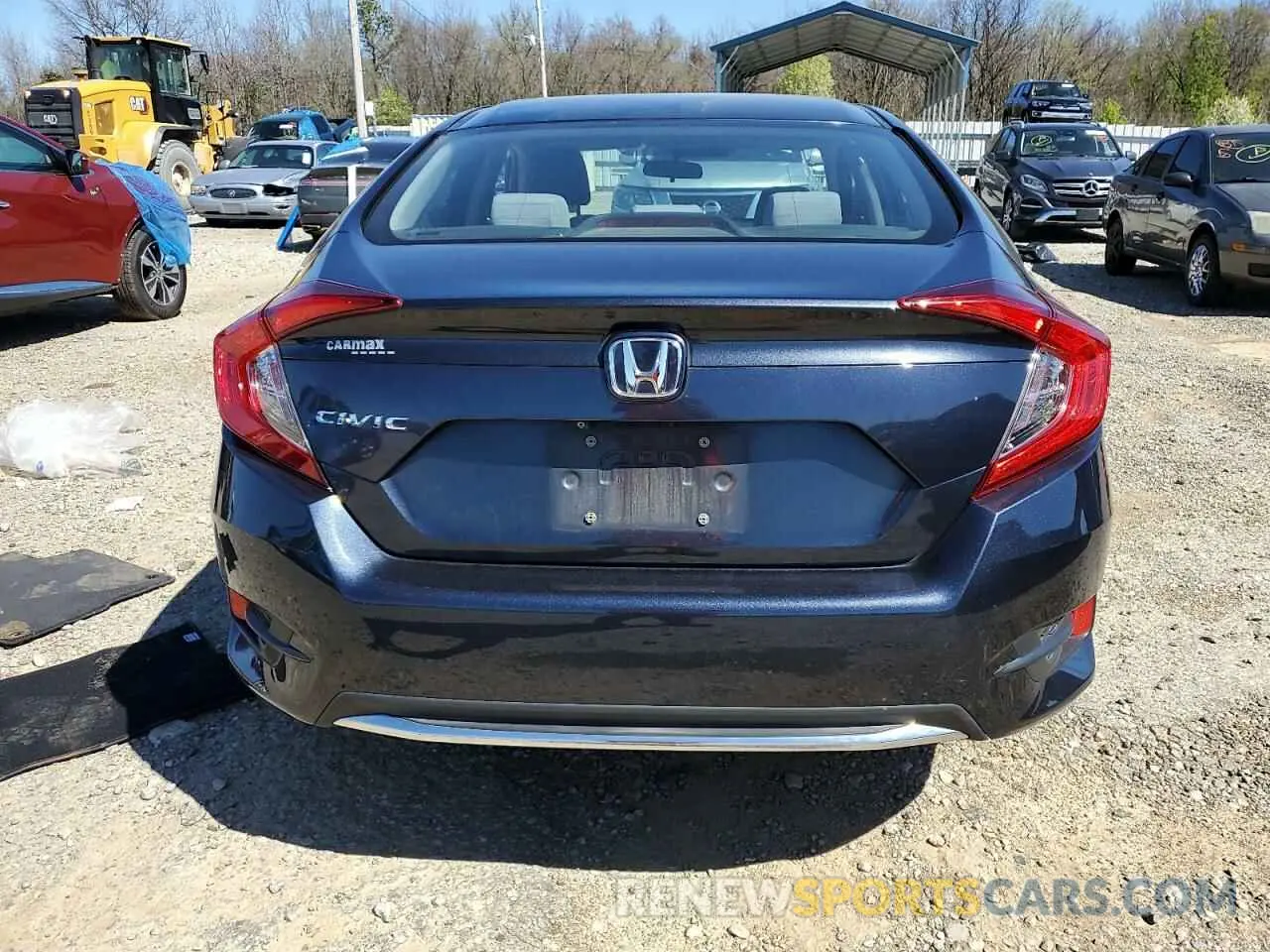 6 Photograph of a damaged car 2HGFC2F65KH525466 HONDA CIVIC 2019