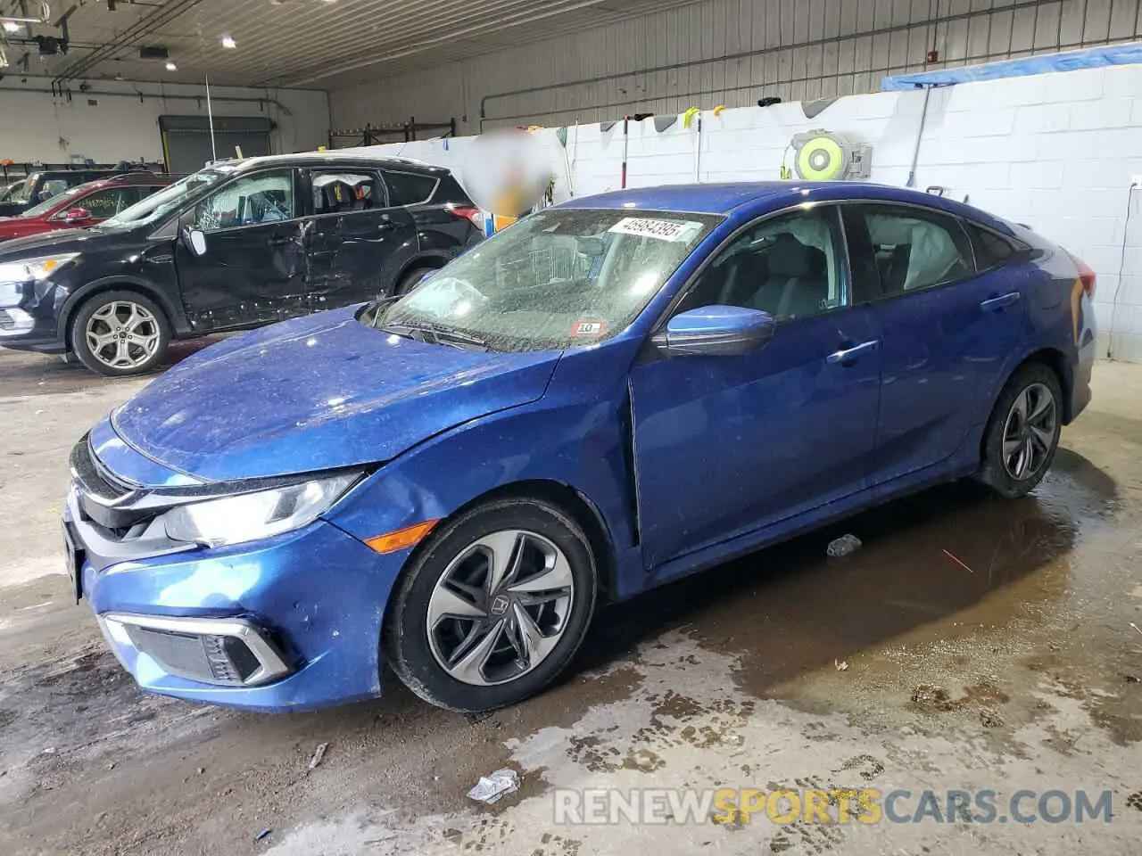 1 Photograph of a damaged car 2HGFC2F65KH538251 HONDA CIVIC 2019