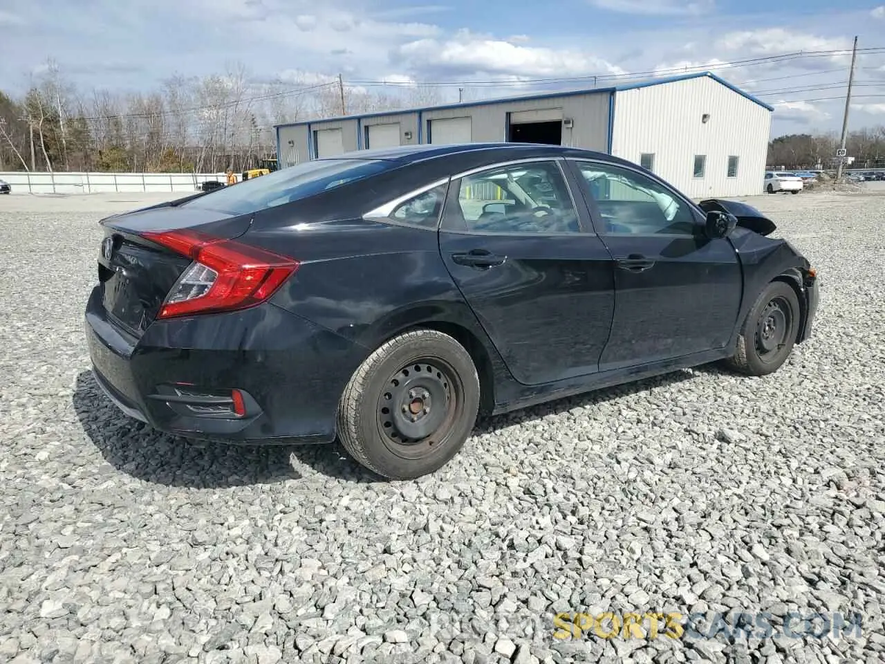 3 Photograph of a damaged car 2HGFC2F65KH538508 HONDA CIVIC 2019