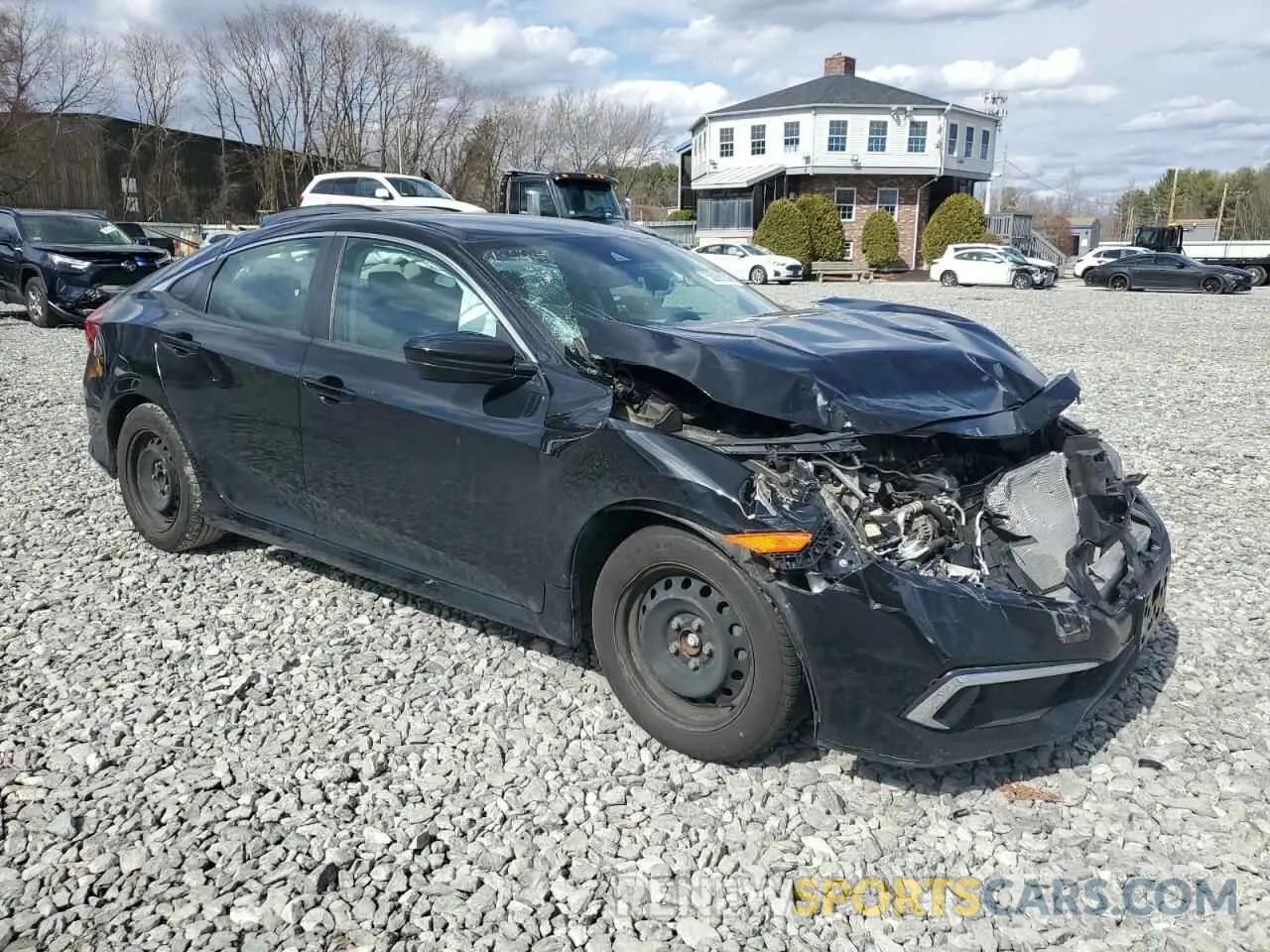 4 Photograph of a damaged car 2HGFC2F65KH538508 HONDA CIVIC 2019
