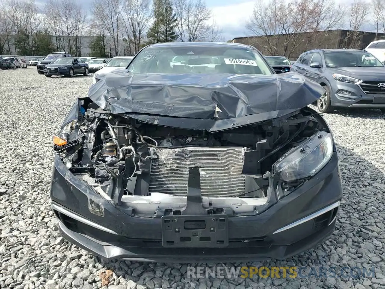 5 Photograph of a damaged car 2HGFC2F65KH538508 HONDA CIVIC 2019