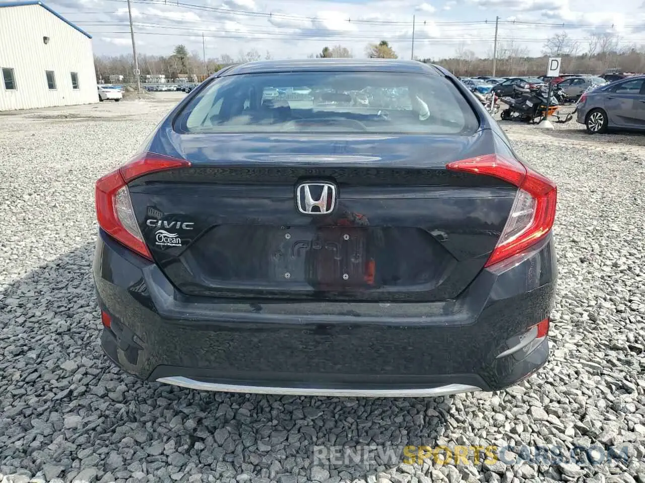 6 Photograph of a damaged car 2HGFC2F65KH538508 HONDA CIVIC 2019