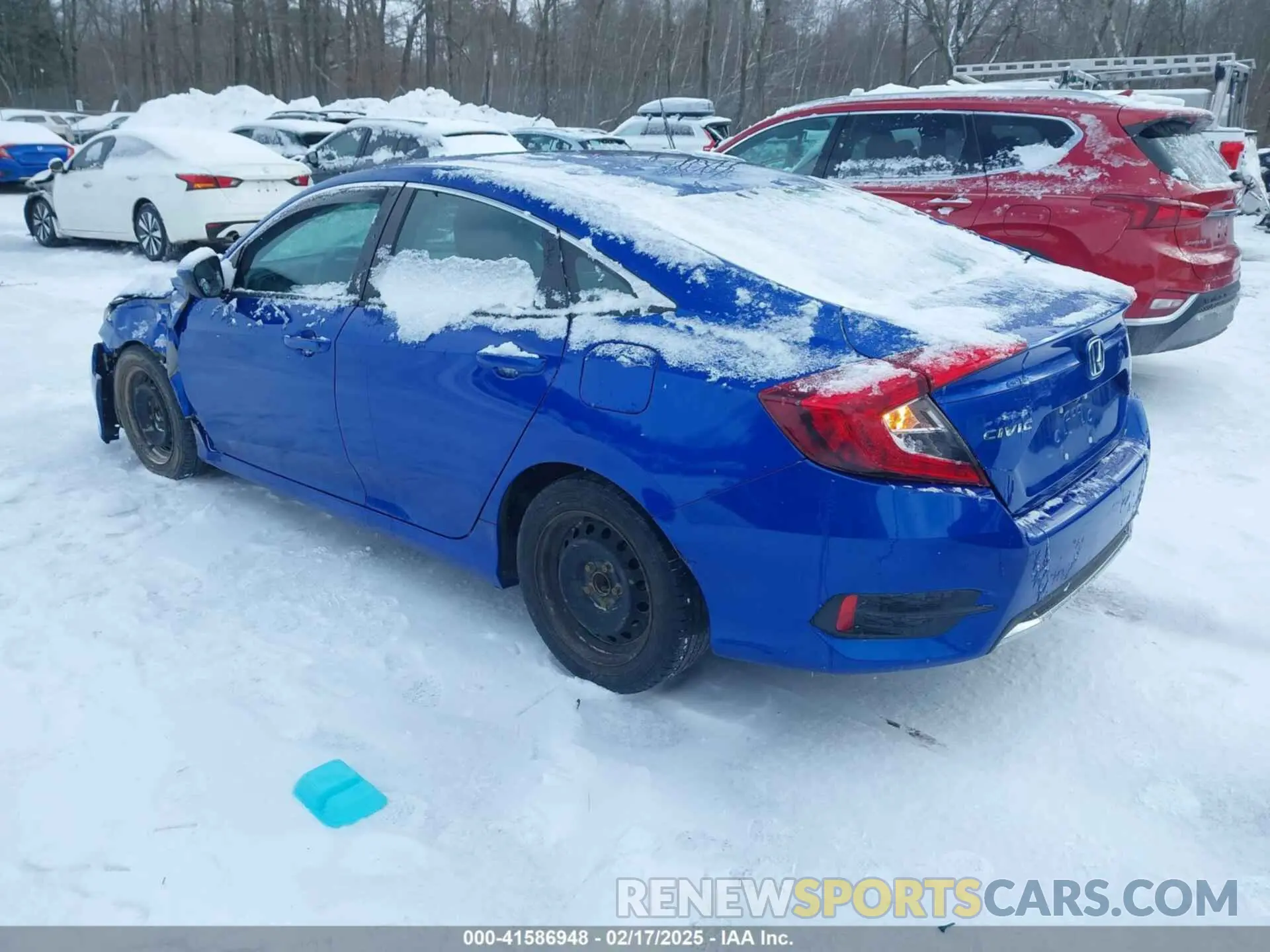 3 Photograph of a damaged car 2HGFC2F65KH540047 HONDA CIVIC 2019