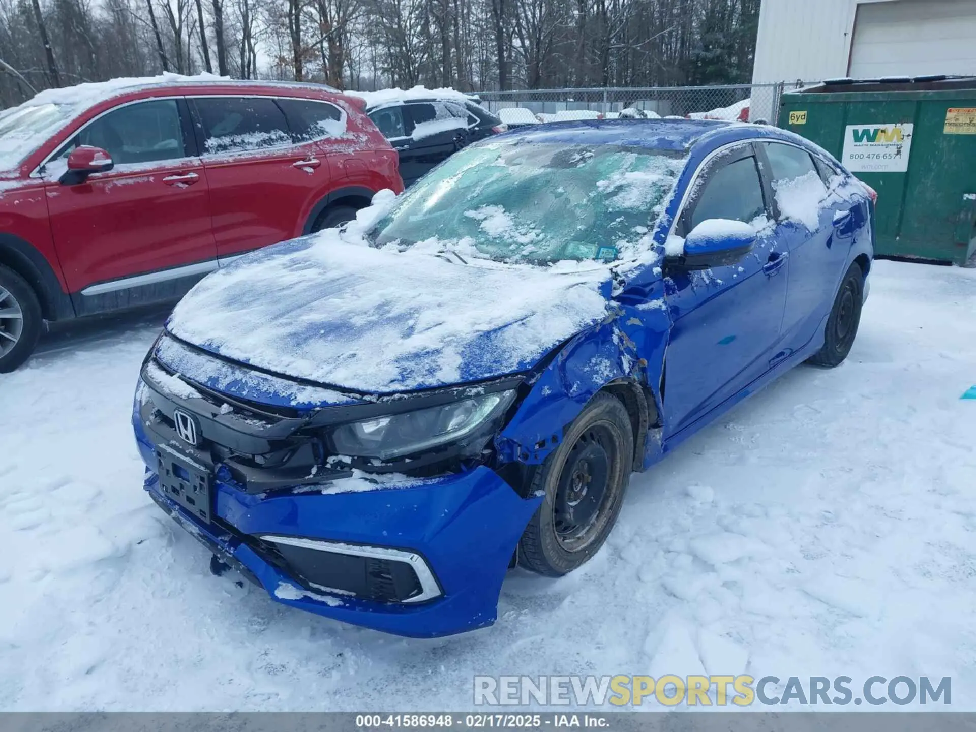 6 Photograph of a damaged car 2HGFC2F65KH540047 HONDA CIVIC 2019