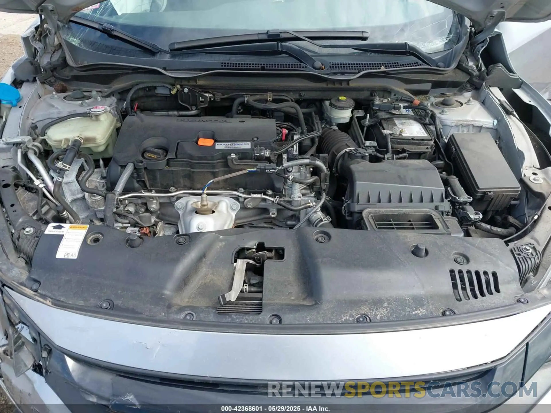 10 Photograph of a damaged car 2HGFC2F65KH546723 HONDA CIVIC 2019