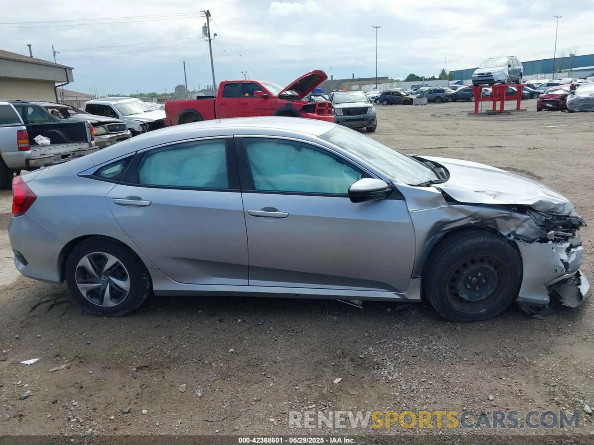 13 Photograph of a damaged car 2HGFC2F65KH546723 HONDA CIVIC 2019