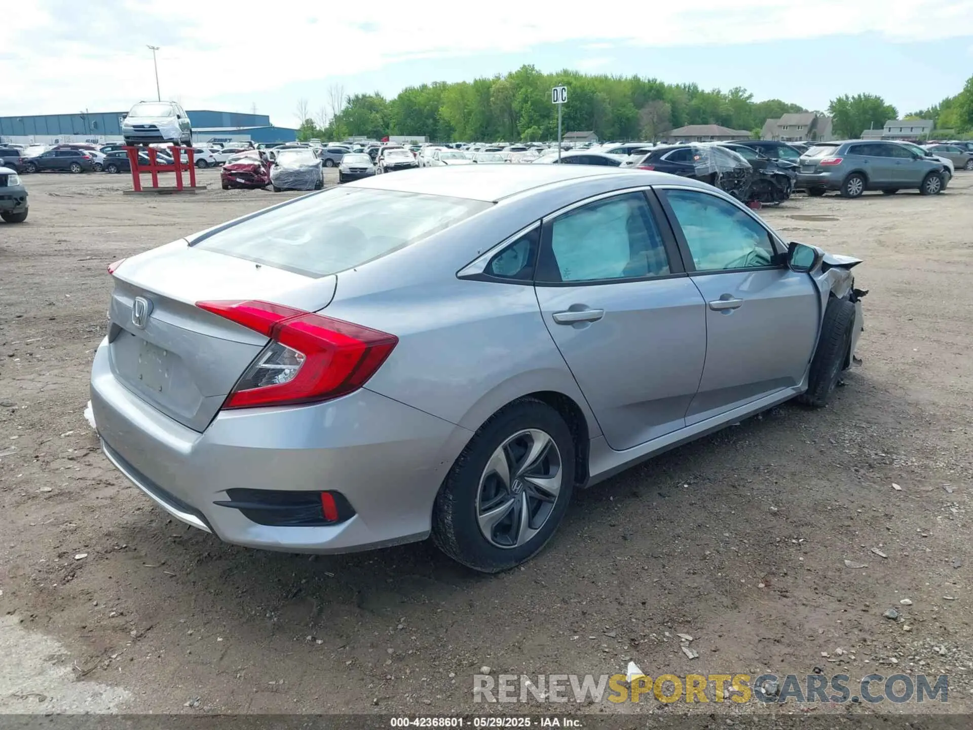 4 Photograph of a damaged car 2HGFC2F65KH546723 HONDA CIVIC 2019