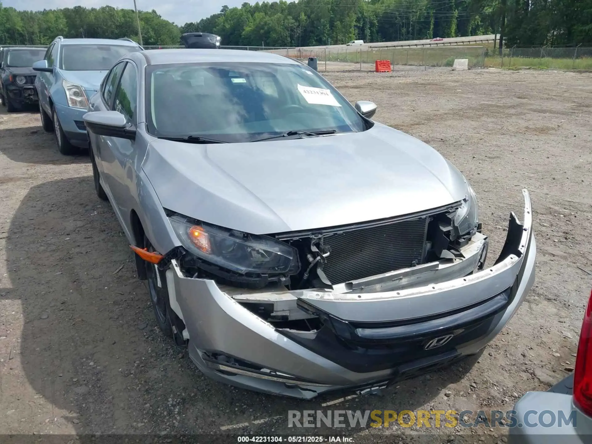 13 Photograph of a damaged car 2HGFC2F65KH548777 HONDA CIVIC 2019