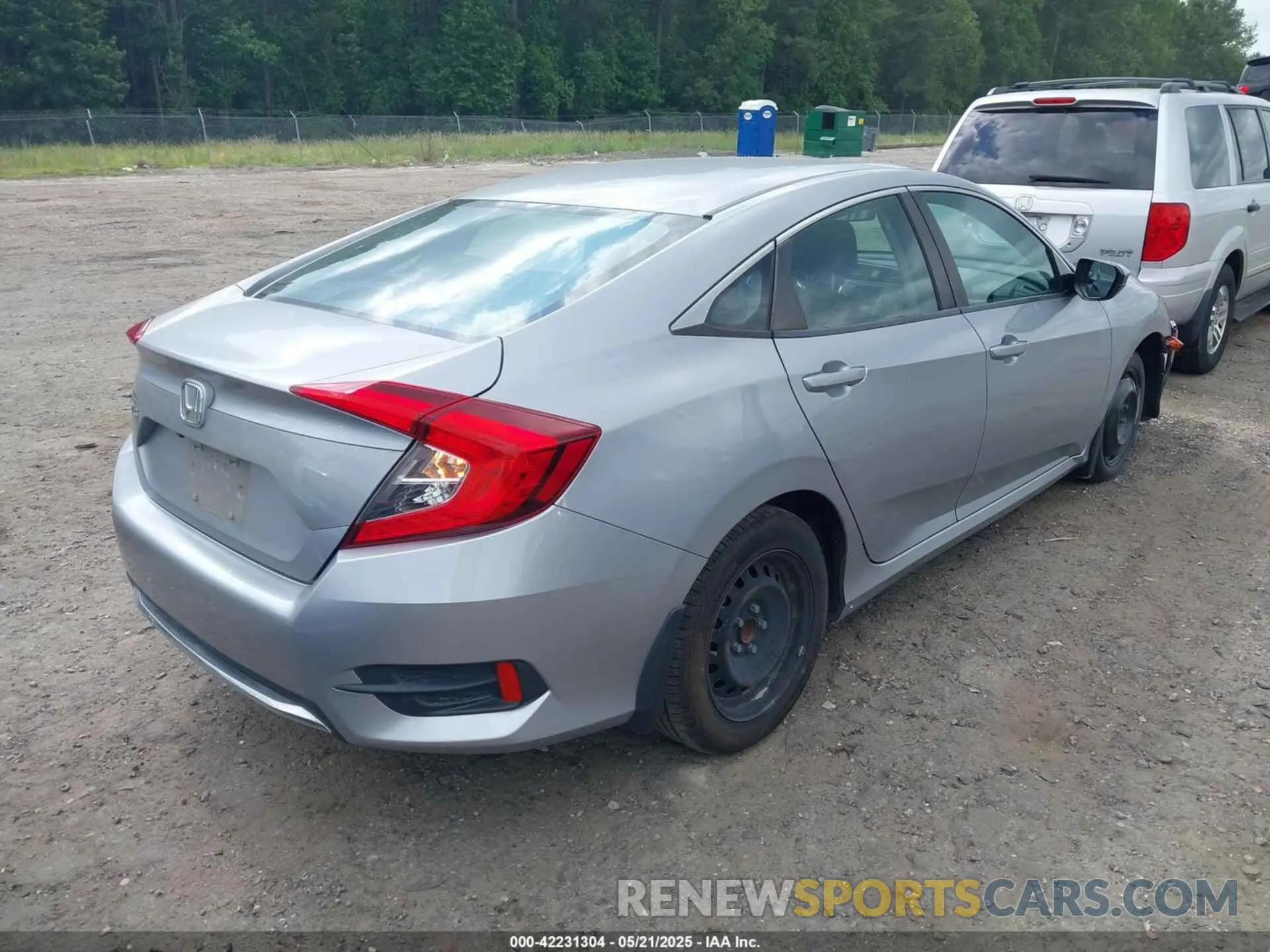 4 Photograph of a damaged car 2HGFC2F65KH548777 HONDA CIVIC 2019