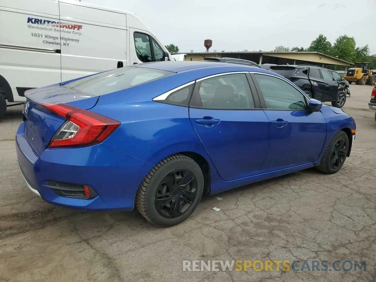 3 Photograph of a damaged car 2HGFC2F65KH554160 HONDA CIVIC 2019