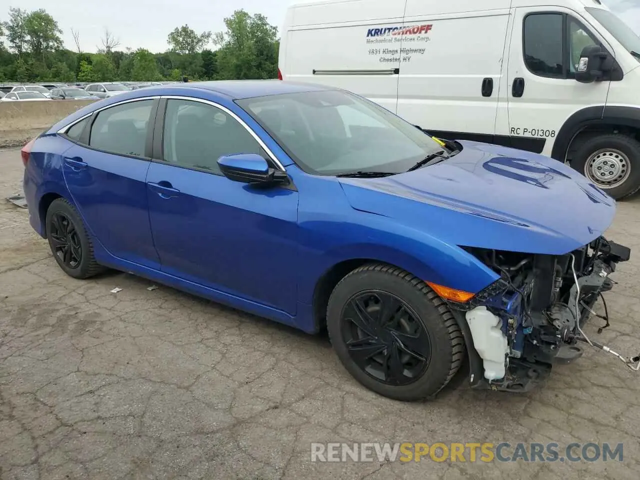 4 Photograph of a damaged car 2HGFC2F65KH554160 HONDA CIVIC 2019