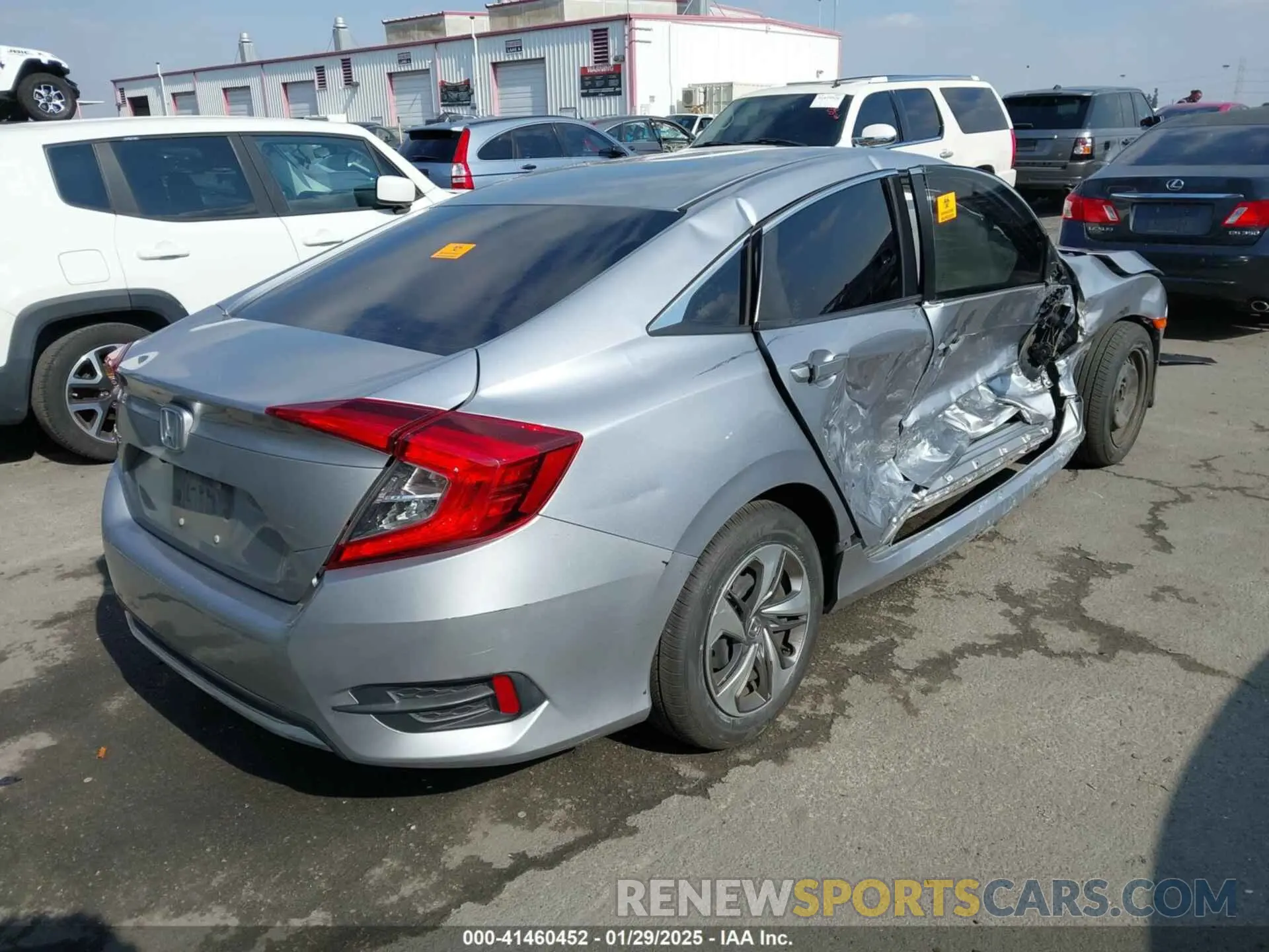 4 Photograph of a damaged car 2HGFC2F65KH555468 HONDA CIVIC 2019