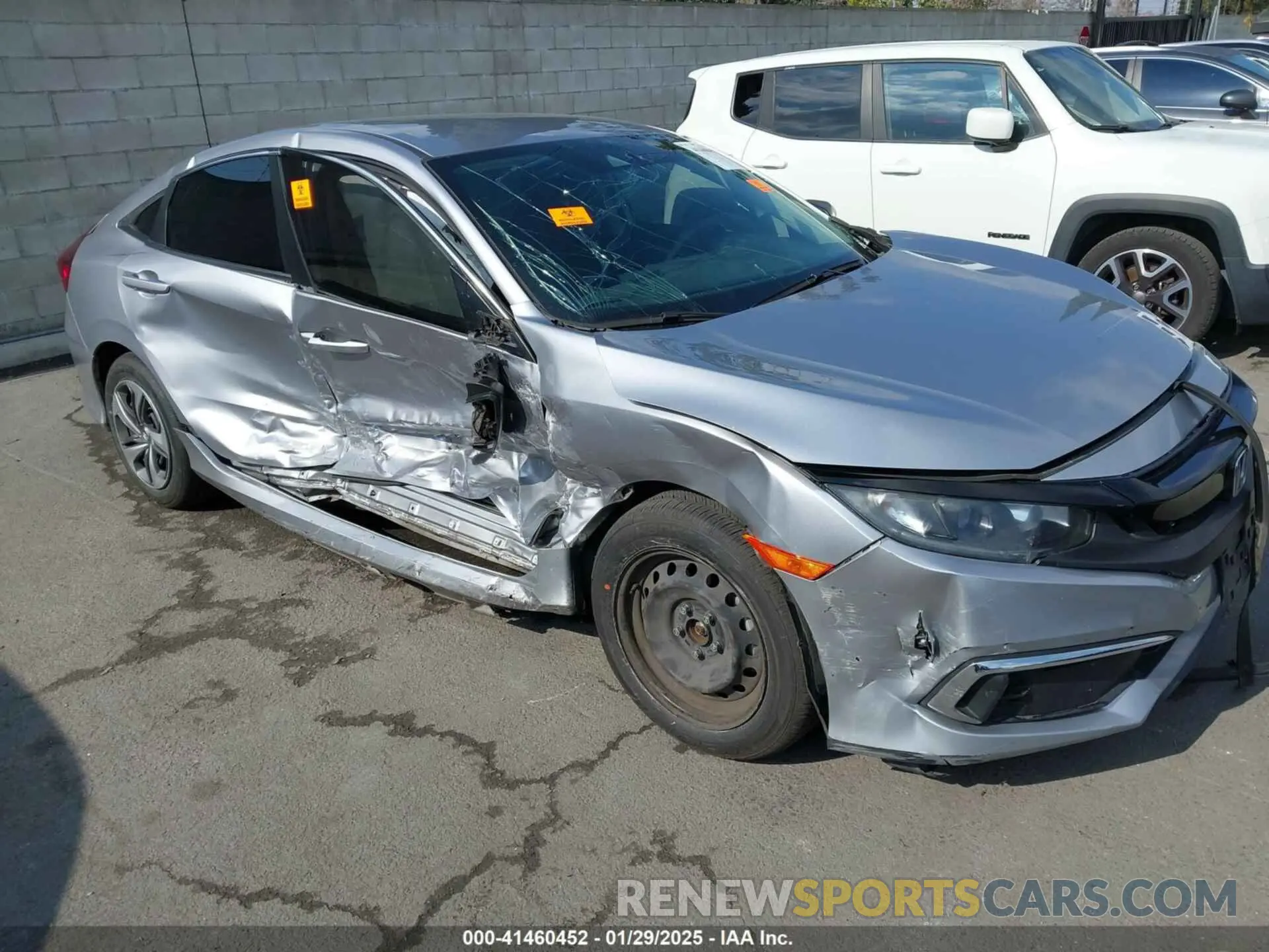 6 Photograph of a damaged car 2HGFC2F65KH555468 HONDA CIVIC 2019