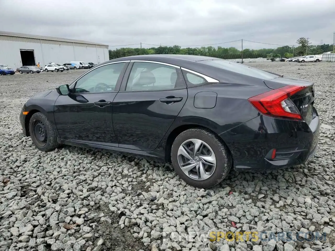 2 Photograph of a damaged car 2HGFC2F65KH563781 HONDA CIVIC 2019