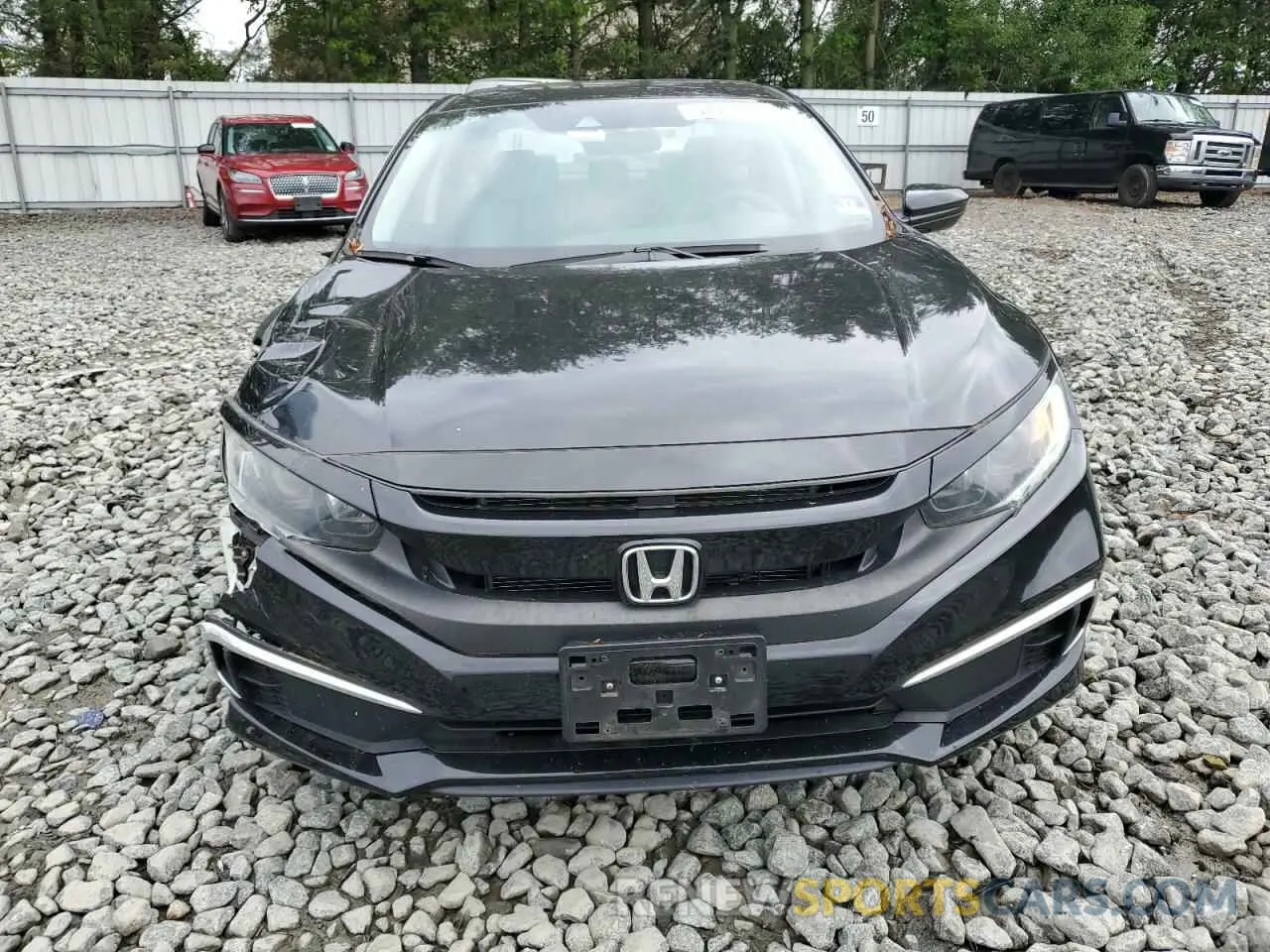 5 Photograph of a damaged car 2HGFC2F65KH563781 HONDA CIVIC 2019