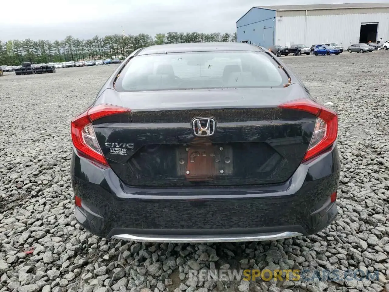 6 Photograph of a damaged car 2HGFC2F65KH563781 HONDA CIVIC 2019