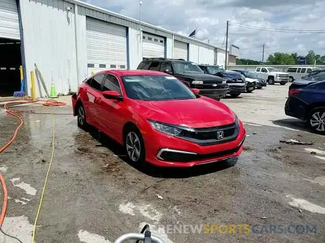 13 Photograph of a damaged car 2HGFC2F65KH578149 HONDA CIVIC 2019