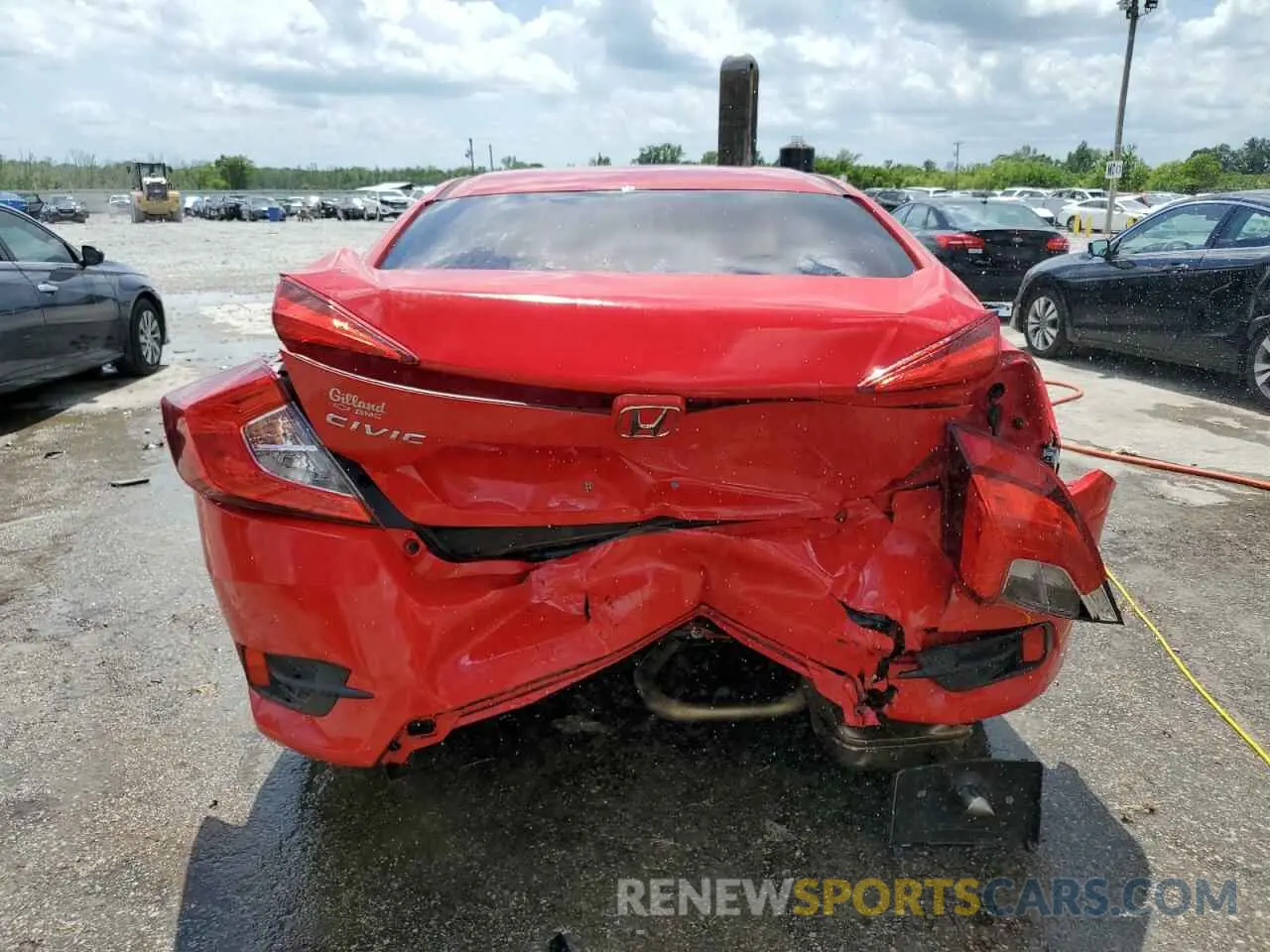 6 Photograph of a damaged car 2HGFC2F65KH578149 HONDA CIVIC 2019