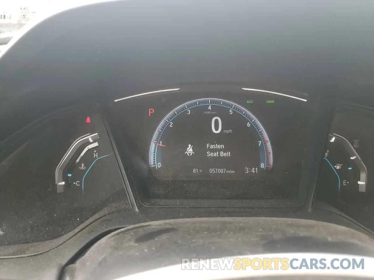 9 Photograph of a damaged car 2HGFC2F65KH582251 HONDA CIVIC 2019