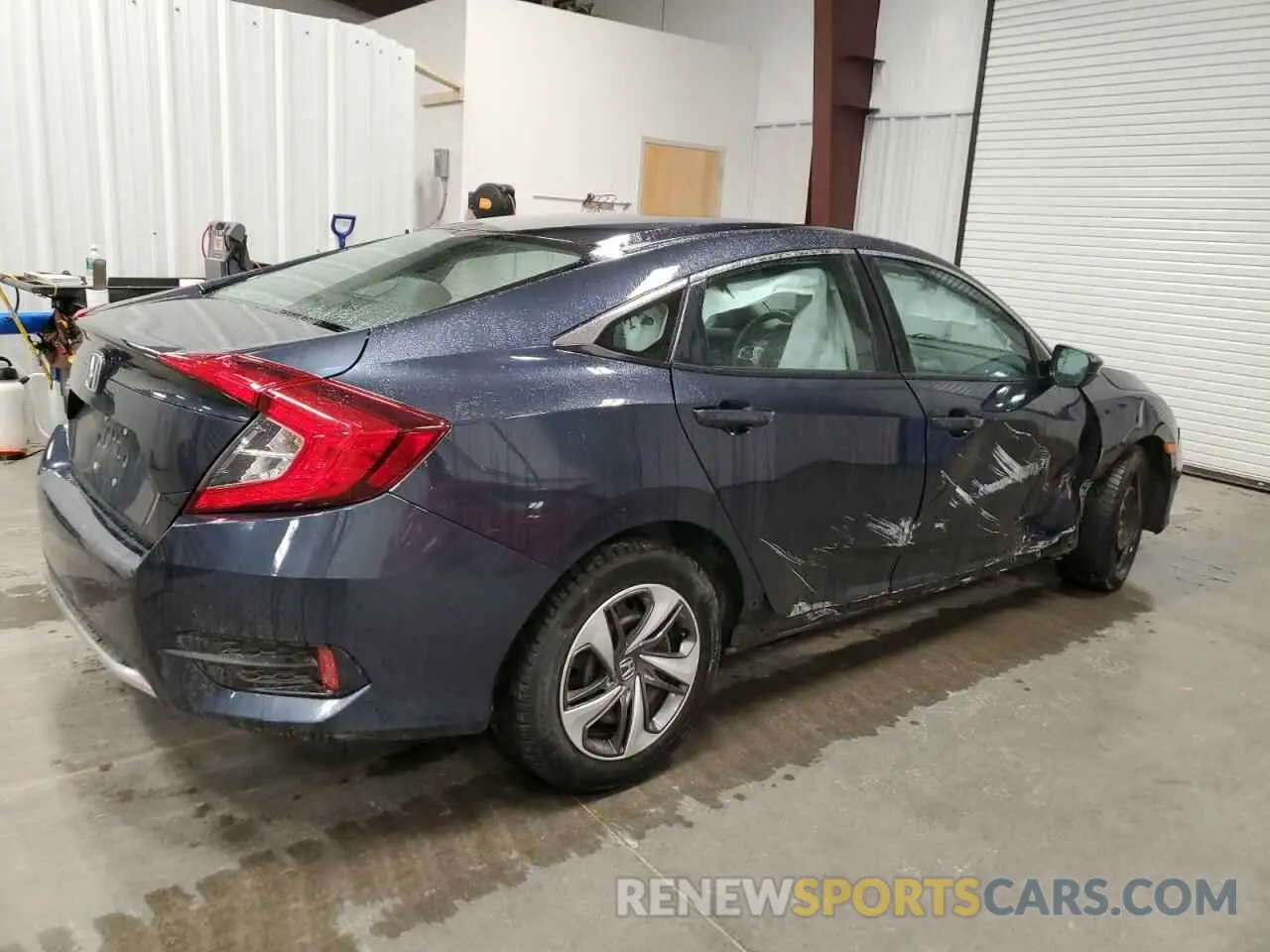 3 Photograph of a damaged car 2HGFC2F65KH583710 HONDA CIVIC 2019